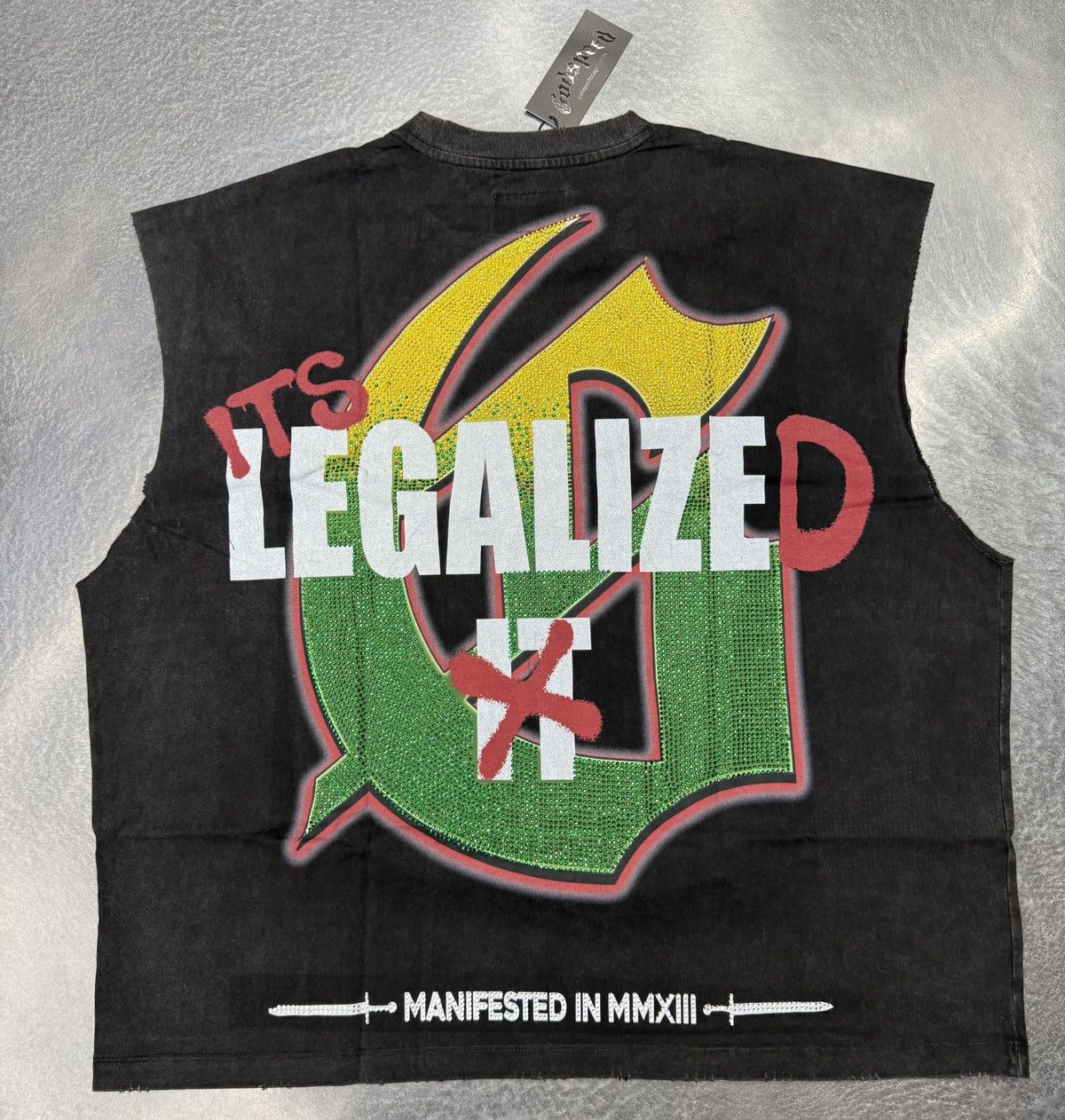 Godspeed Godspeed 420 Indoor VVS Sleeveless T-Shirt Size US XXL / EU 58 / 5 - 6 Thumbnail