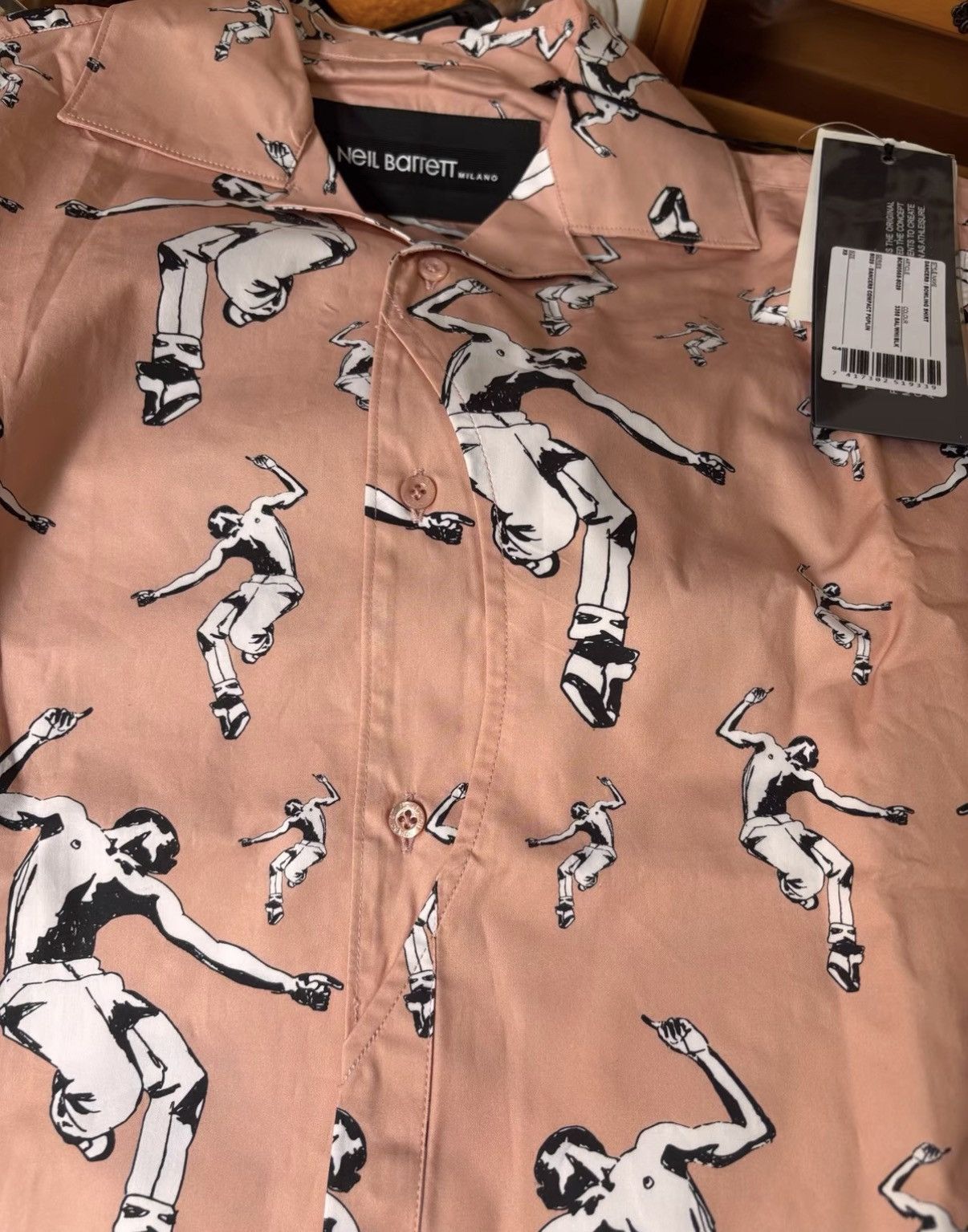 Neil Barrett Neil Barrett Short Sleeve Shirt J2 Size US XS / EU 42 / 0 - 4 Thumbnail