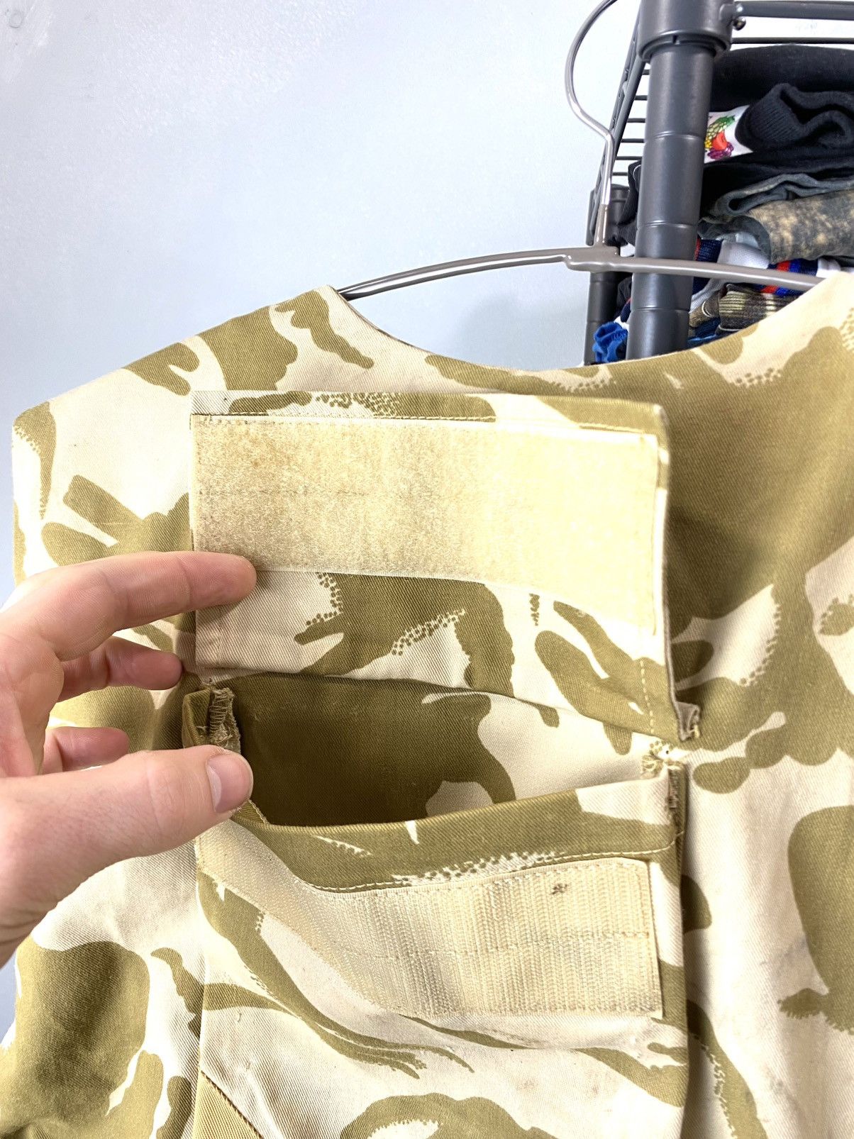 Vintage 💥Rare! Vintage Camouflage Avant Gard Military Vest Size US M / EU 48-50 / 2 - 13 Thumbnail