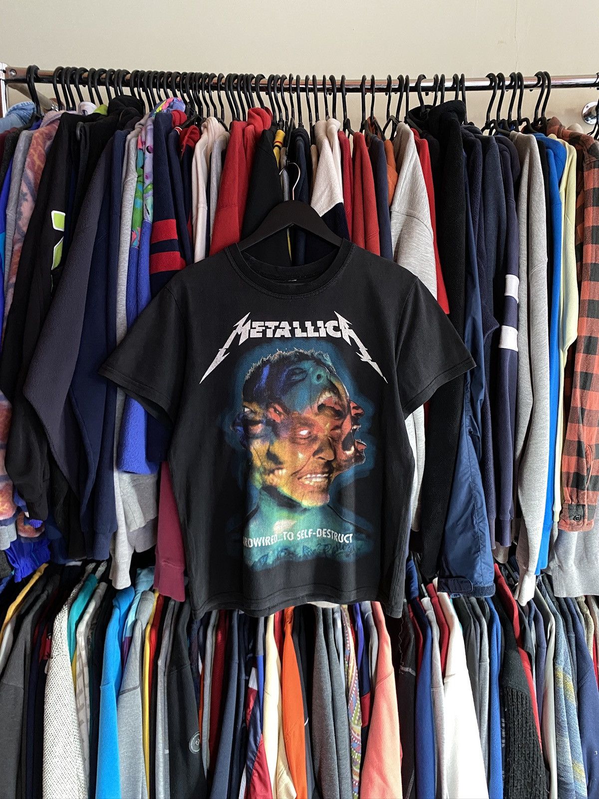 Metallica VINTAGE METALLICA HARDWIRED TO SELF-DESTRUCT T-SHIRT Y2k Size US M / EU 48-50 / 2 - 1 Thumbnail