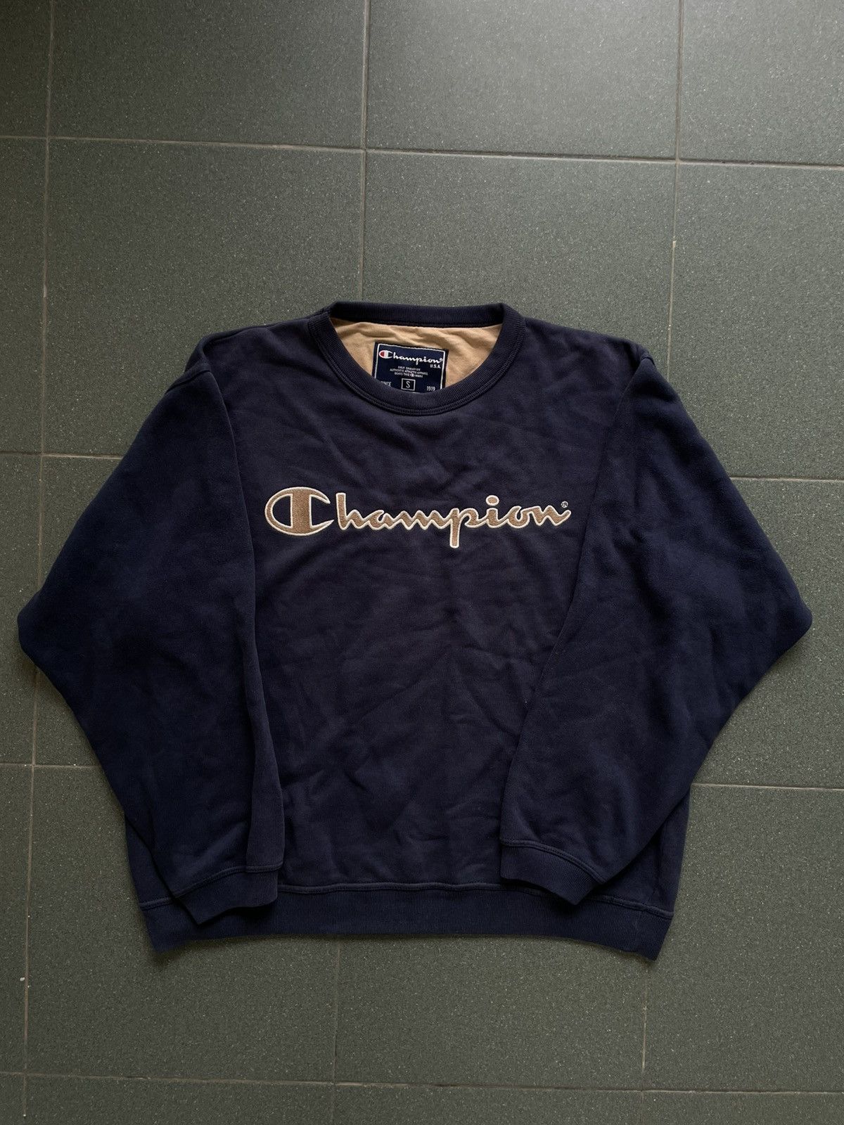 Champion Champion Vintage Sweater Size US S / EU 44-46 / 1 - 1 Thumbnail