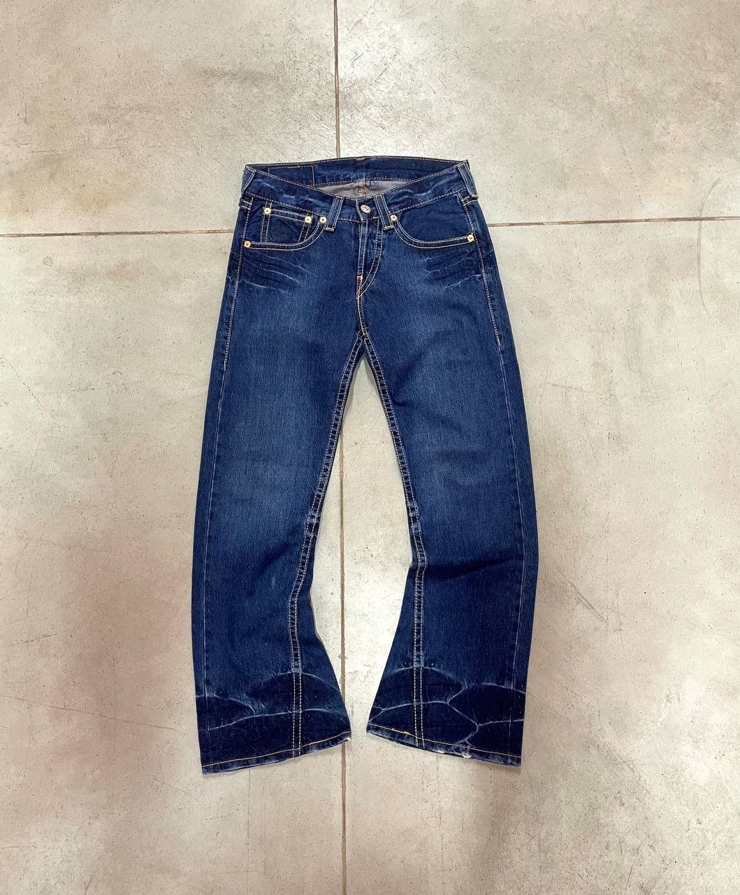 Levi's Flare Washed Vintage Levi’s Jeans Denim Pants Size US 31 - 2 Thumbnail