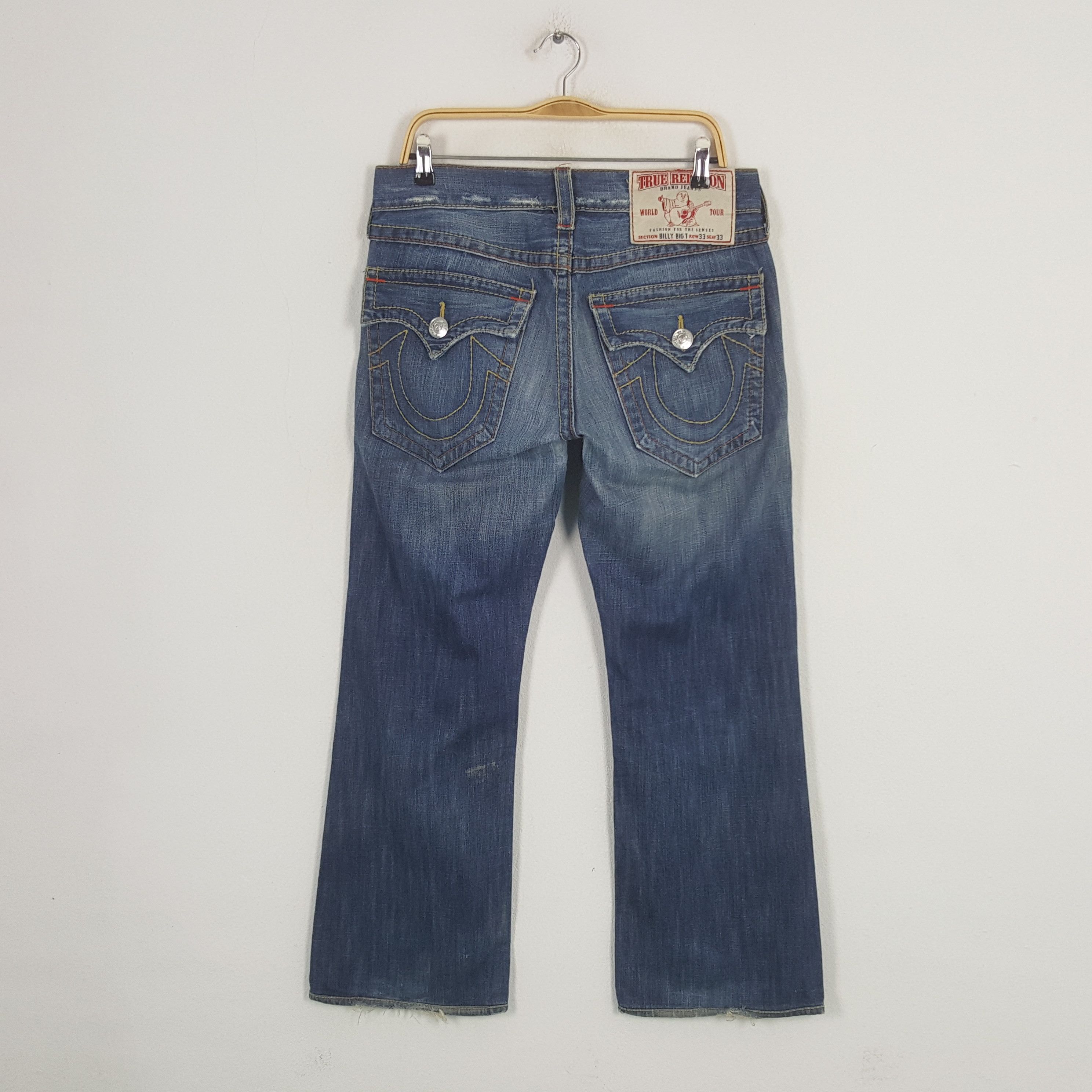 True Religion Vintage True Religion American Denim Jeans C280N28 Size US 33 - 4 Thumbnail