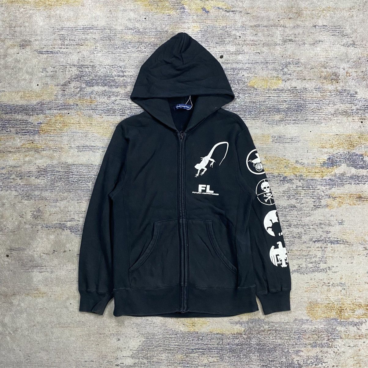 Futura futura laborator zip hoodie Size US M / EU 48-50 / 2 - 2 Thumbnail