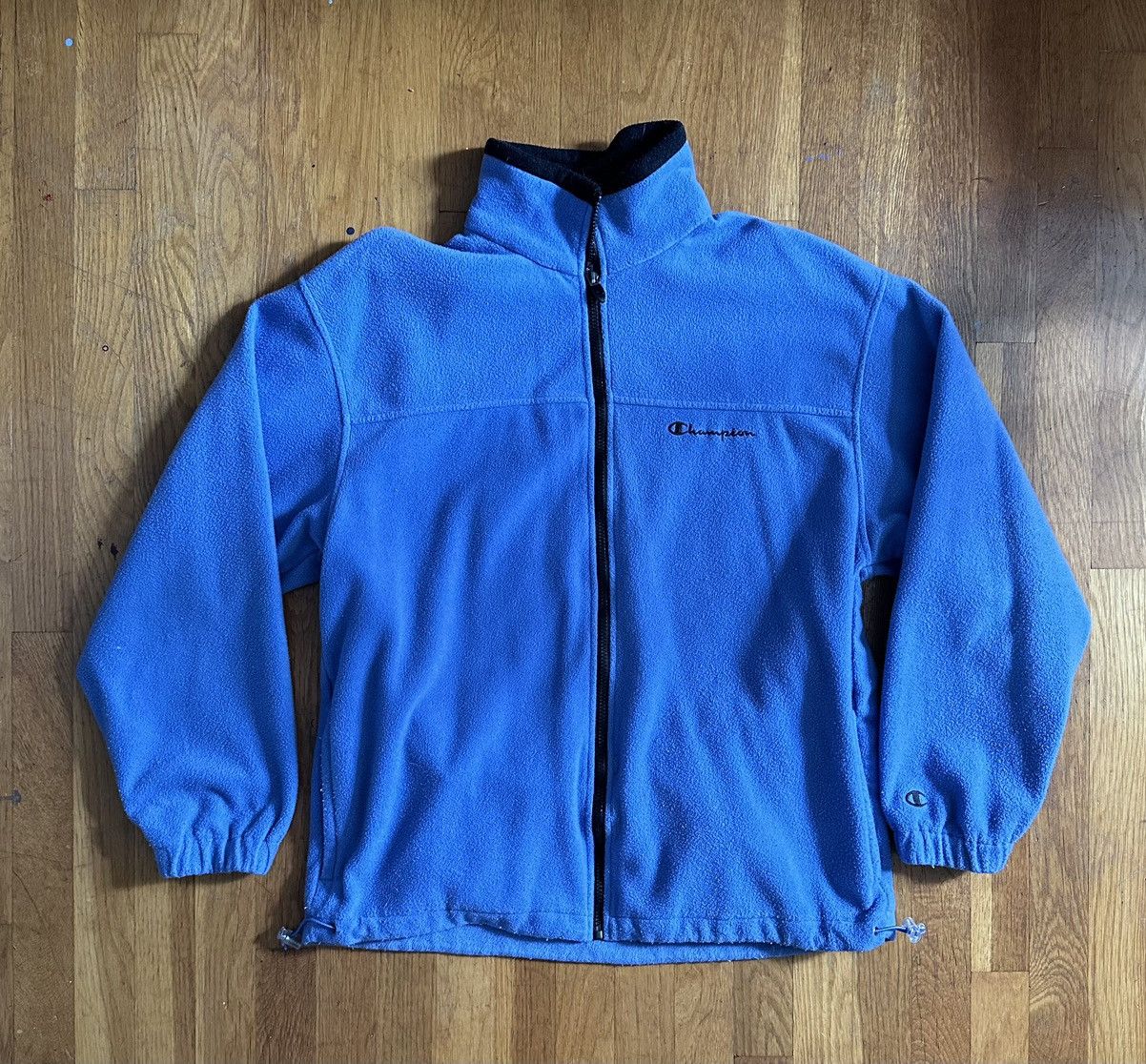 Champion × Vintage Vintage Blue/ Periwinkle Full Zip Champion Fleece Size US L / EU 52-54 / 3 - 1 Thumbnail