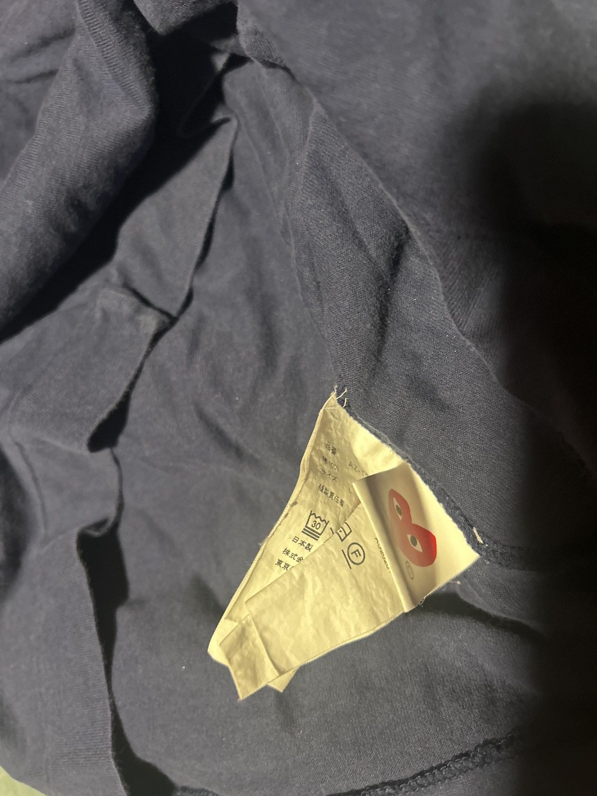 Comme des Garcons × Comme des Garcons PLAY cdg t shirt men Size US L / EU 52-54 / 3 - 2 Thumbnail