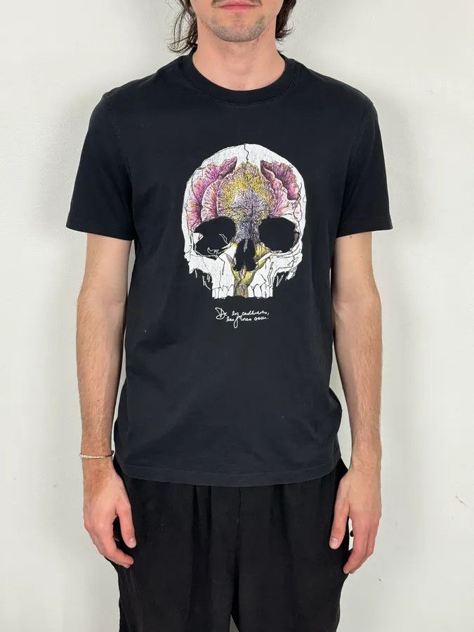 Givenchy SS2012 Givenchy Black Deadskull Head T-Shirt by Riccardo Tisci Size US S / EU 44-46 / 1 - 2 Thumbnail