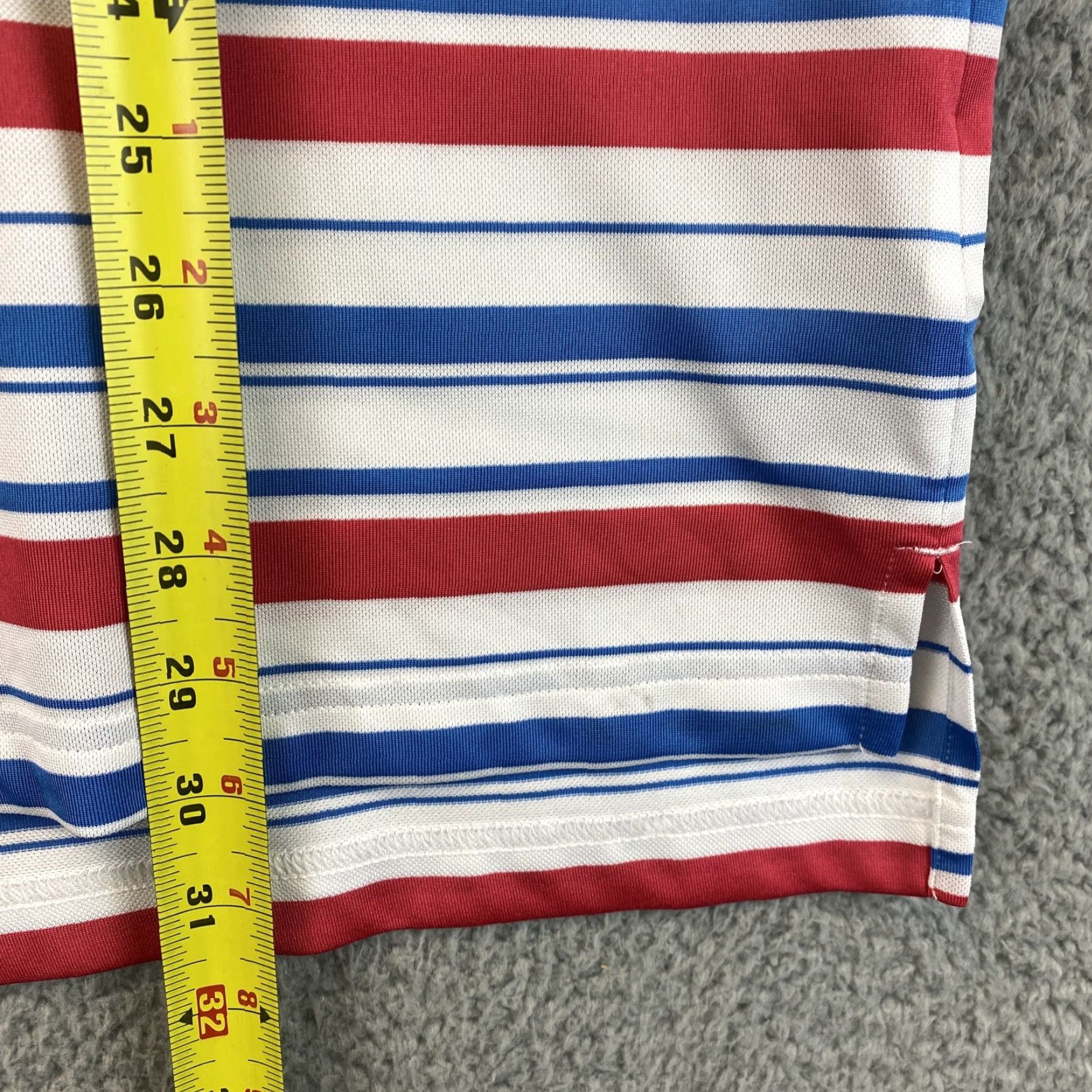 Adidas VINTAGE Adidas Golf Polo Shirt L Men Short Sleeve Striped Climalite 90s Golf/Beach Mens Size US L / EU 52-54 / 3 - 7 Thumbnail