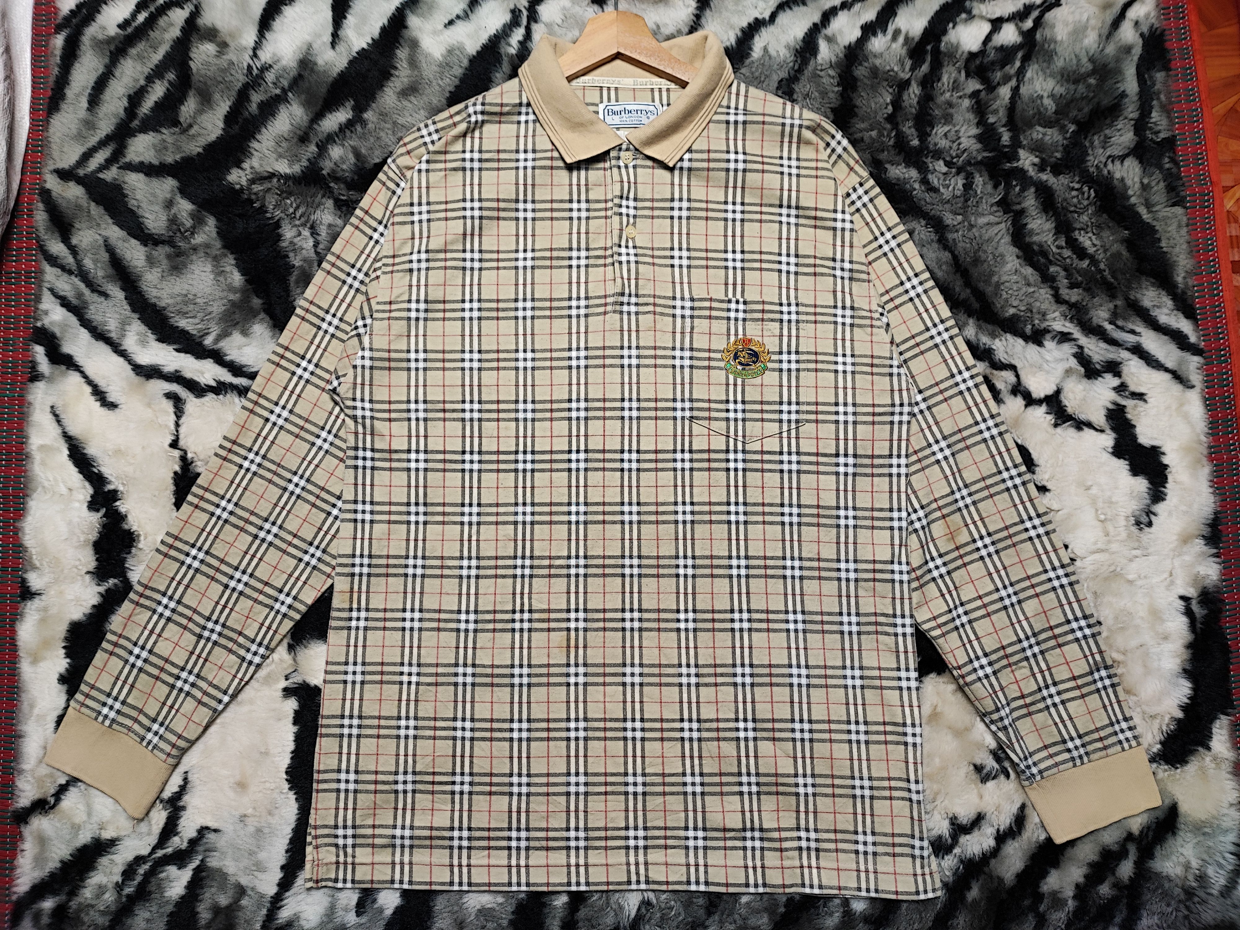 Burberry Burberry Polo Nova Check Size US M / EU 48-50 / 2 - 4 Thumbnail
