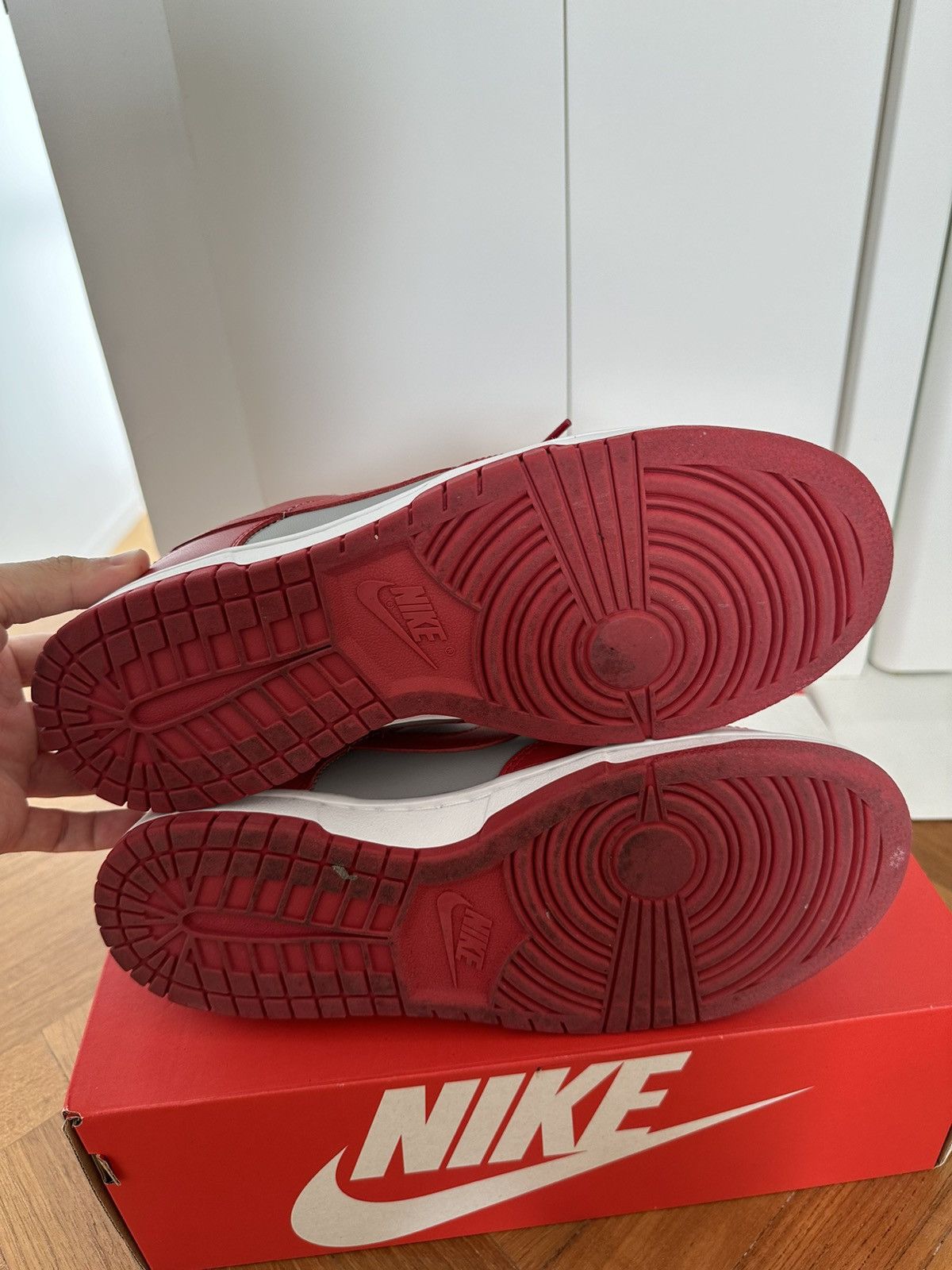 Nike Nike Dunk Low Retro UNLV Size US 8.5 / EU 41-42 - 5 Thumbnail