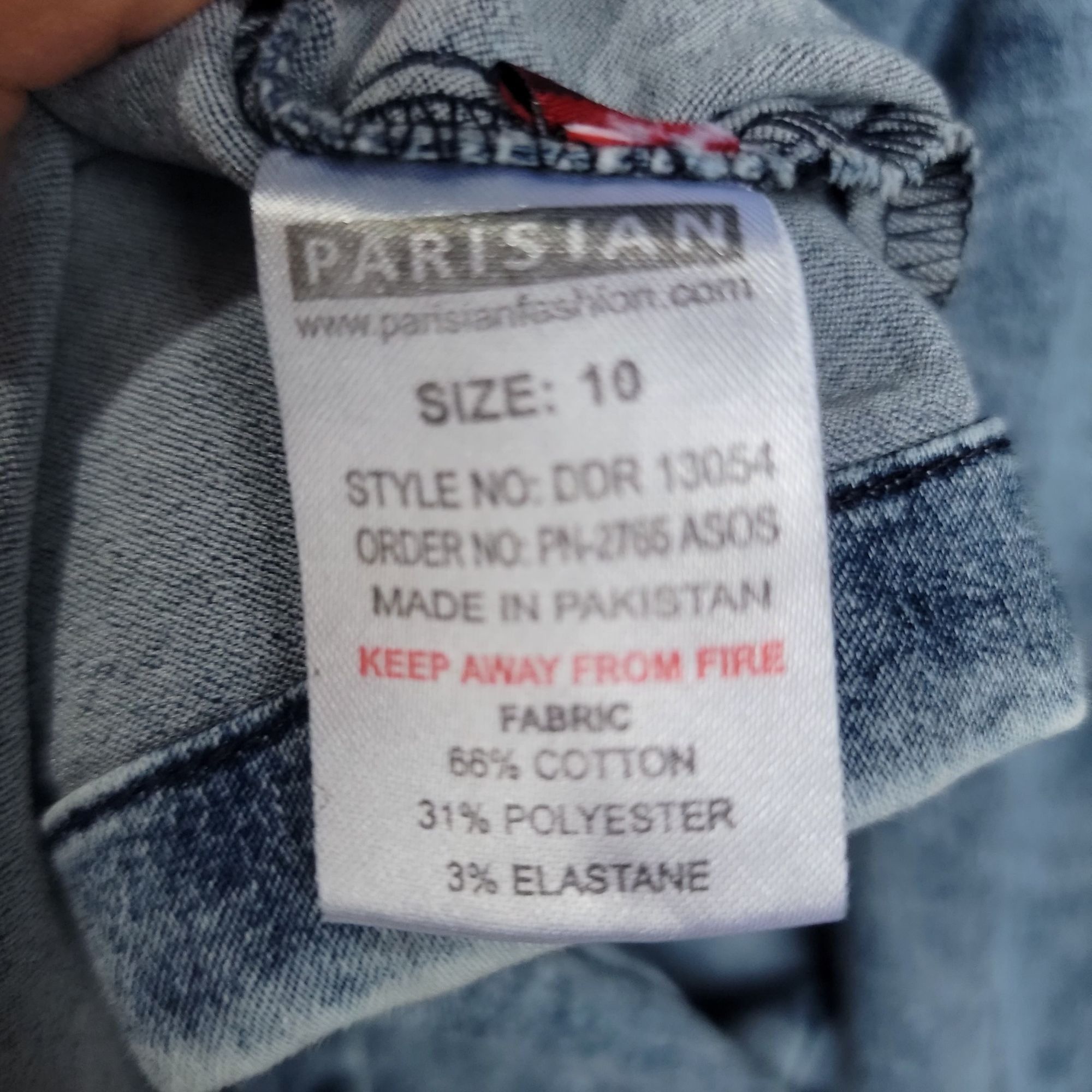 Missguided ⭐Parisian denim puff sleeve bodycon mini Women's dress Size Size M / US 6-8 / IT 42-44 - 7 Thumbnail