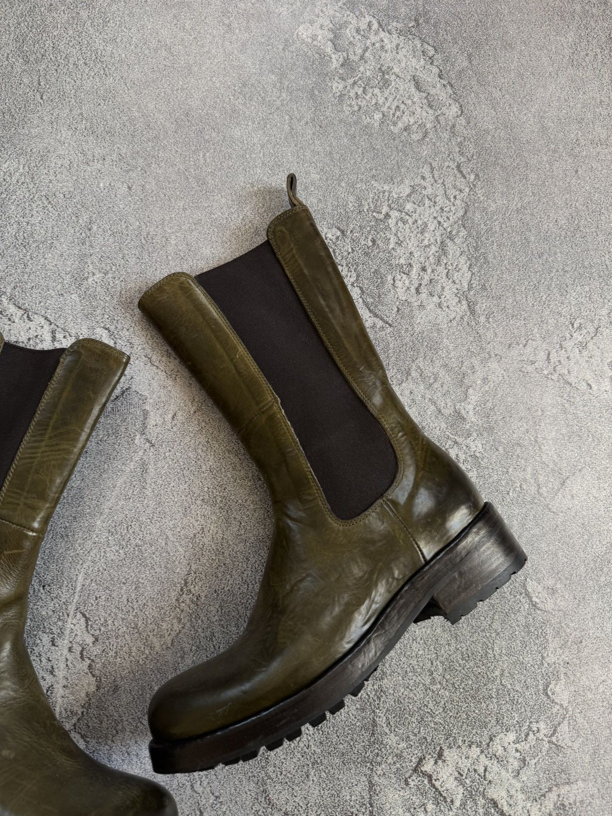 Other La Bottega Di Lisa 37size leather chelsea boots ankle shoes Size US 7 / IT 37 - 6 Thumbnail