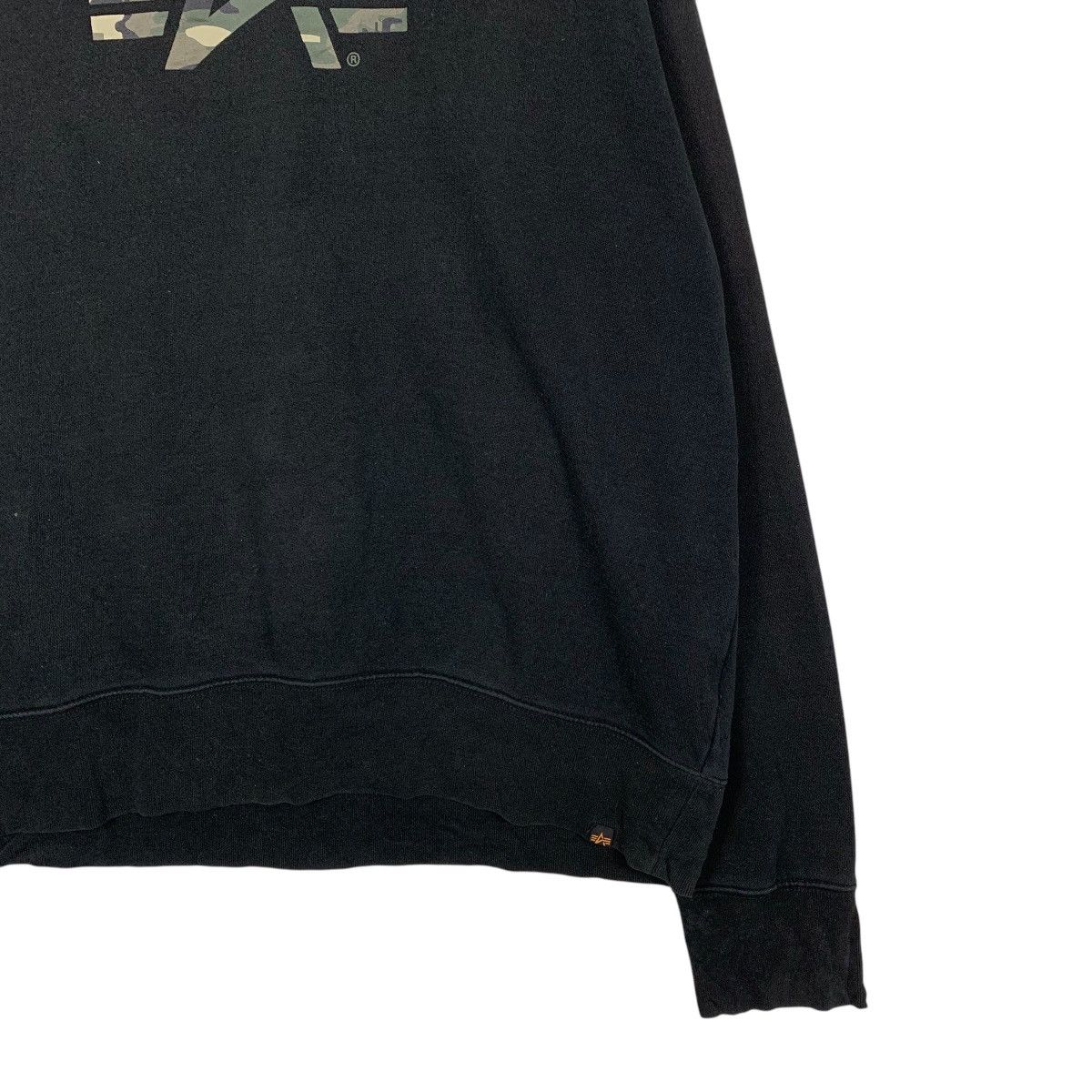 Alpha Industries Alpha Industries Big Logo Crewneck Sweatshirt Size US XL / EU 56 / 4 - 4 Thumbnail