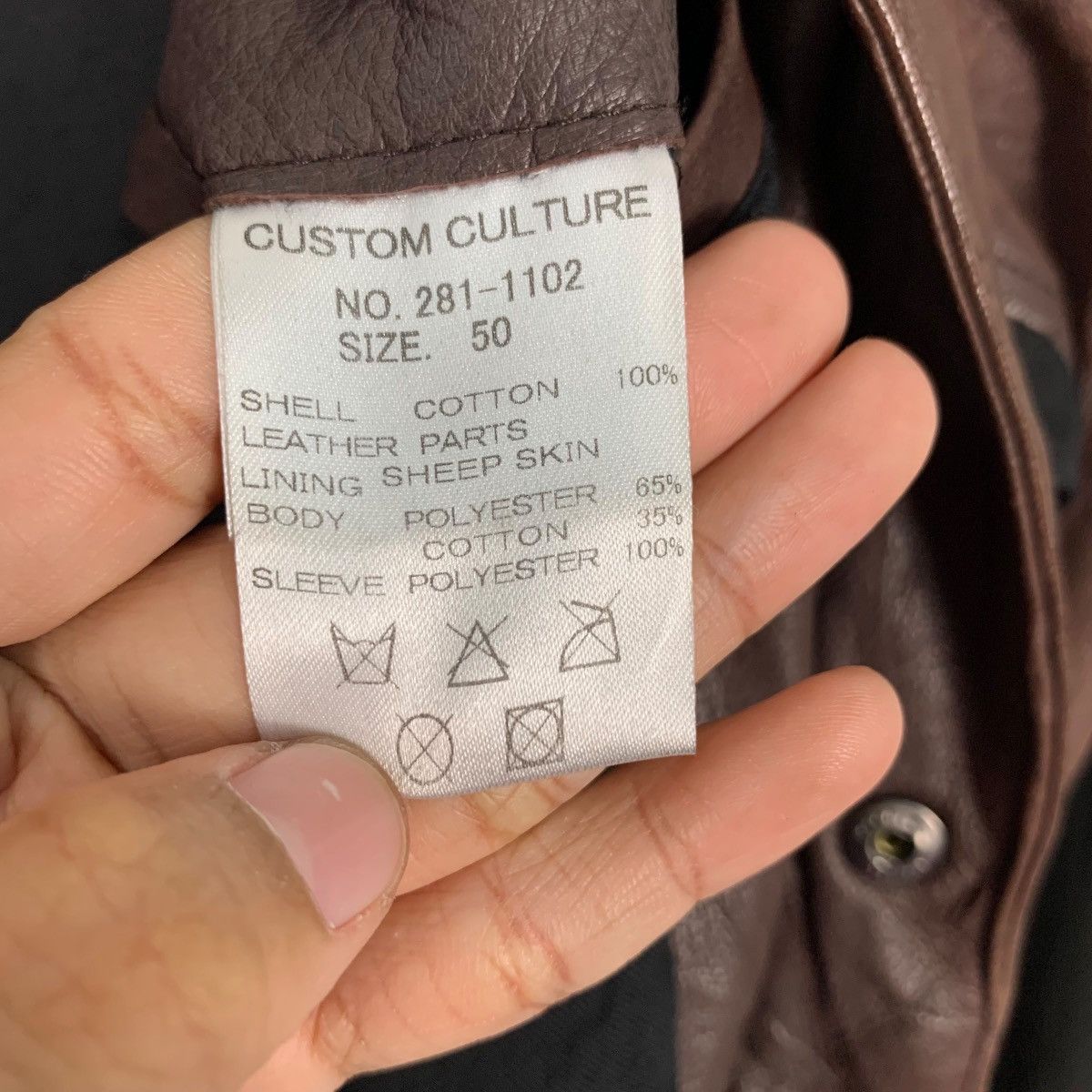 Japanese Brand Y2K MOVEMENT CULTURE Hybrid Leather Jacket #2723-C122 Size US S / EU 44-46 / 1 - 15 Thumbnail