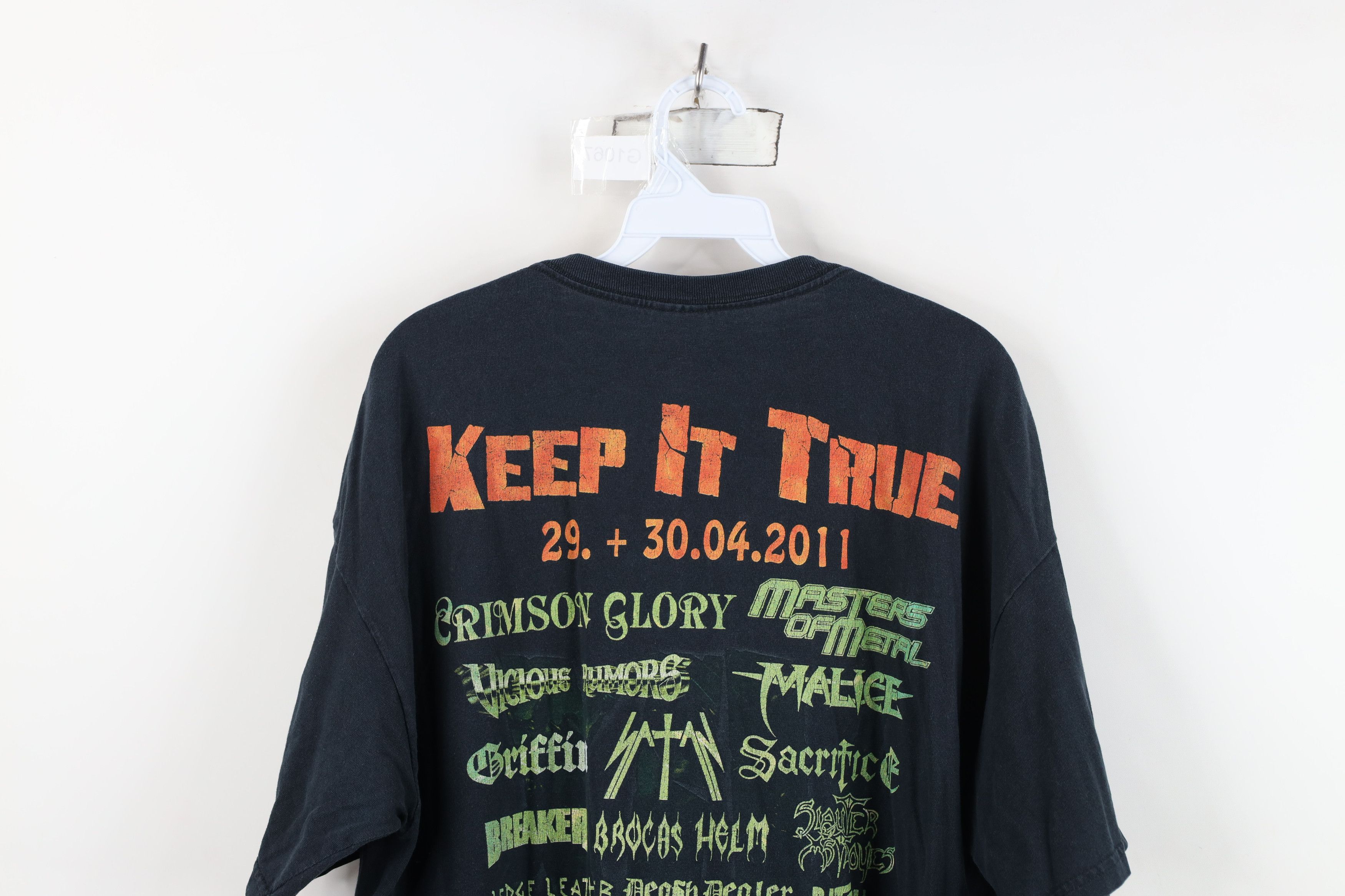 Vintage Vintage Keep It True XIV Metal Rock Band Tour T-Shirt Black Size US XL / EU 56 / 4 - 12 Thumbnail