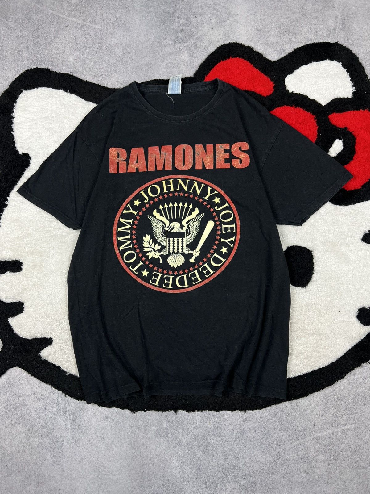 Band Tees Y2K Ramones Rick Owens Style Gothic Band Tee Shirt Size US XL / EU 56 / 4 - 1 Thumbnail