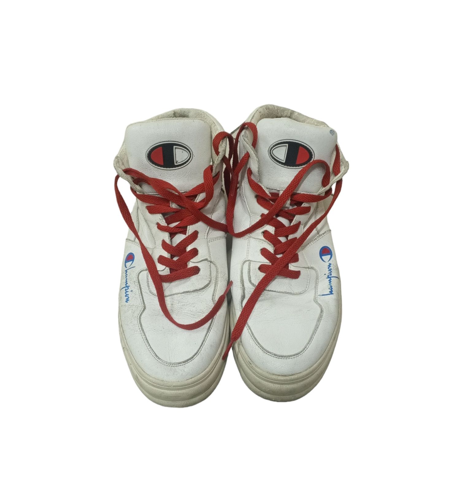 Champion × Vintage Vintage Champion Hi-Cut Sneakers Size US 12 / EU 45 - 2 Thumbnail
