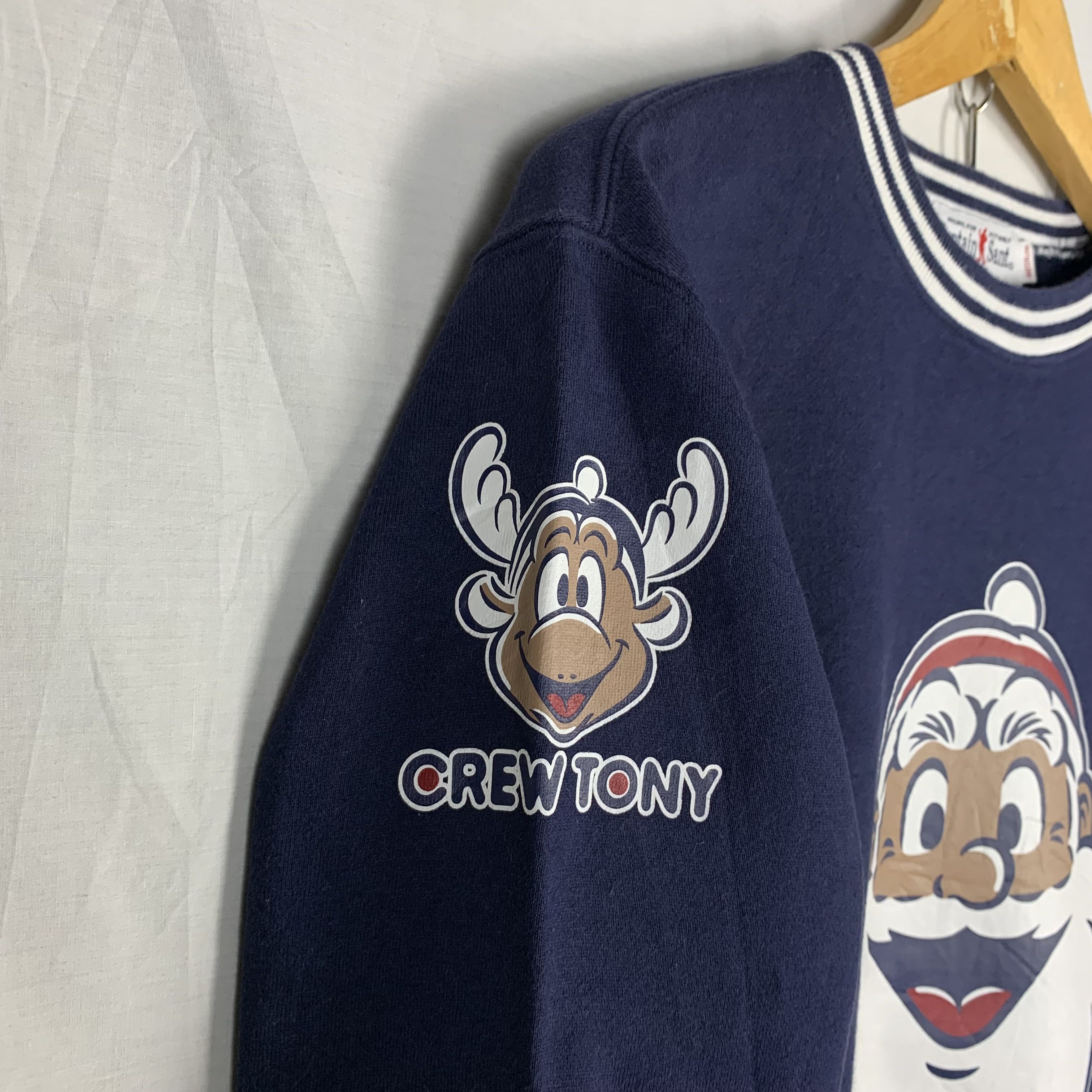 Cartoon Network Vintage Captain Santa Sweatshirt Crewneck Size US S / EU 44-46 / 1 - 4 Thumbnail