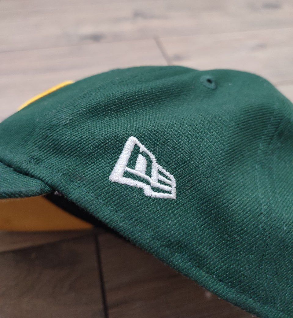 NFL × New Era × Vintage Vintage Green Bay Packers Hat Cap Green Mens New Era NFL Size ONE SIZE - 5 Thumbnail