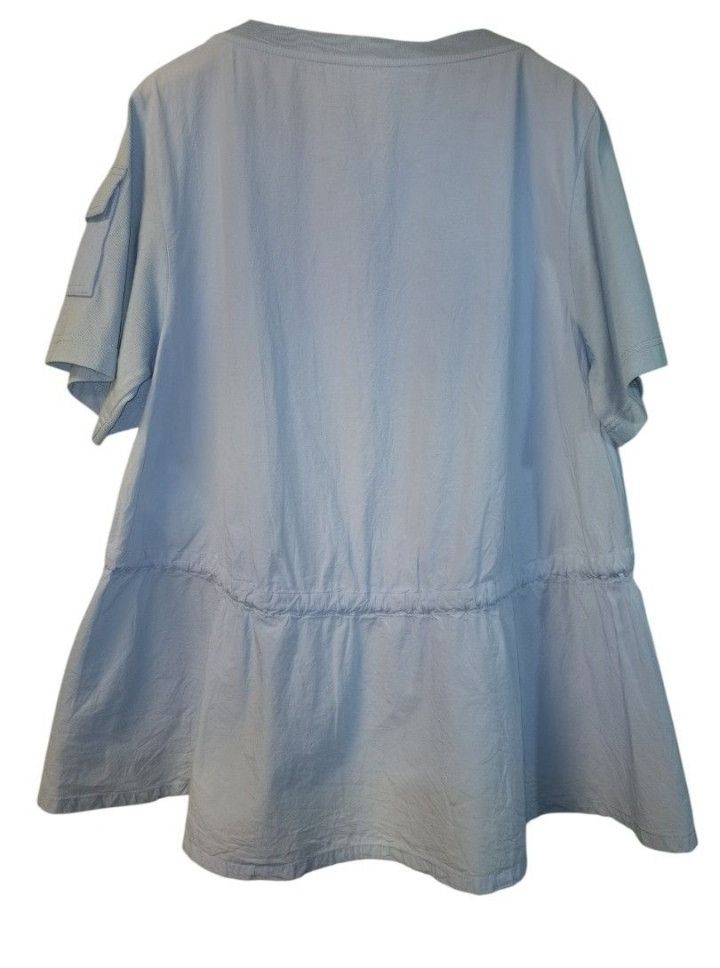 Moncler Moncler Cotton Jersey Drawstring Waist Top Size S / US 4 / IT 40 - 2 Thumbnail