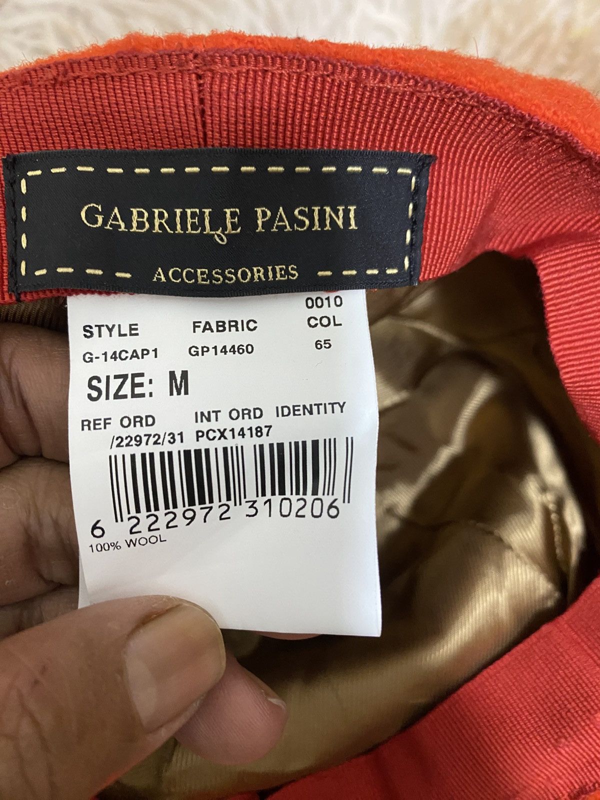 Other 100% Wool Cap Made in Italy (Gabriele Pasini) Size M Size ONE SIZE - 6 Thumbnail