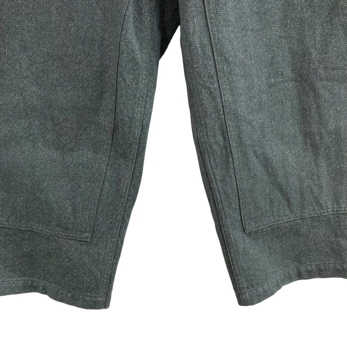 Yohji Yamamoto Black Scandal Wide Work Pants HJ-P97-041 Size US 33 - 7 Thumbnail