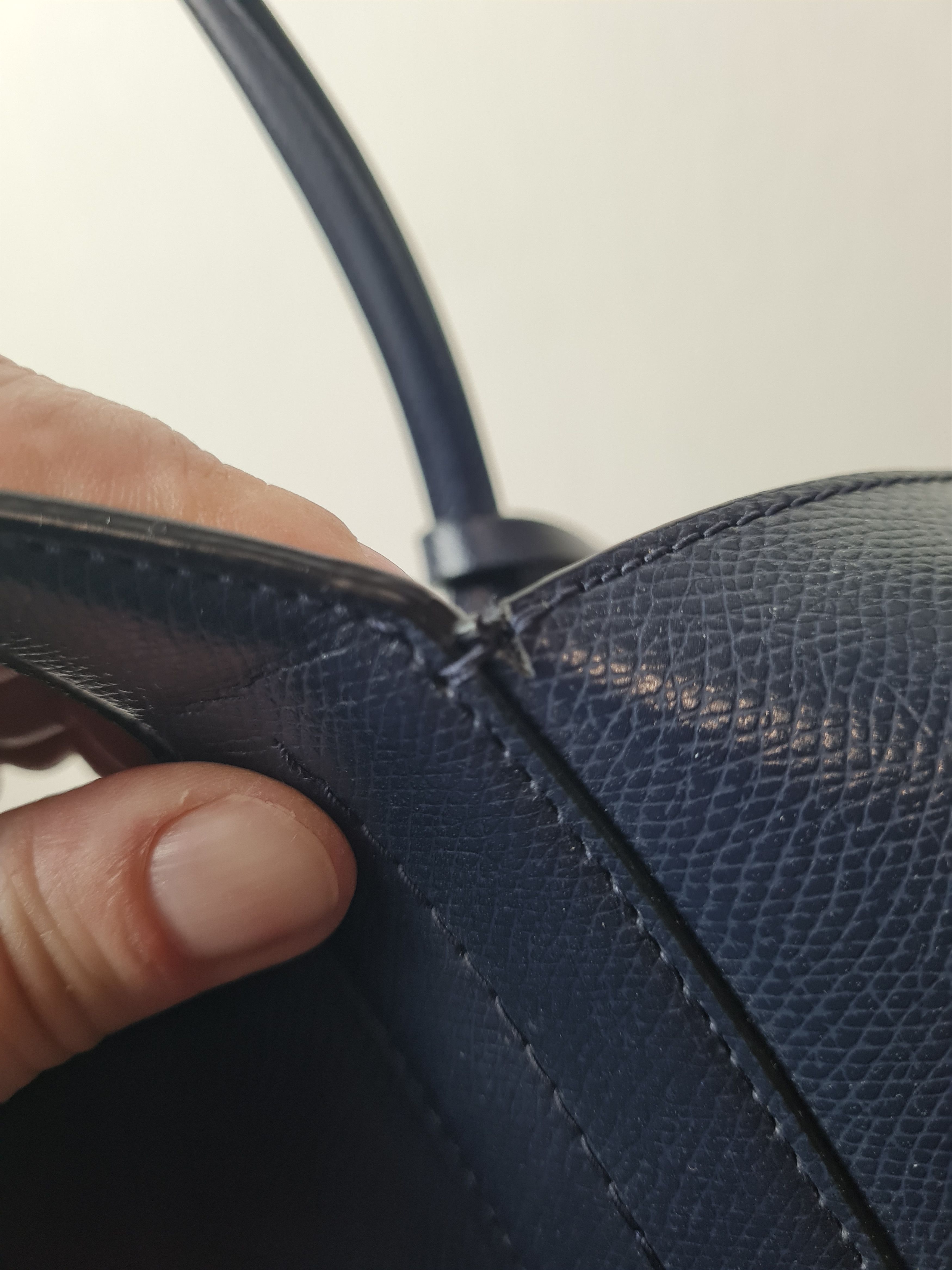 Emporio Armani Womens Vintage Emporio Armani Navy Shopper Bag Blue Size ONE SIZE - 18 Thumbnail