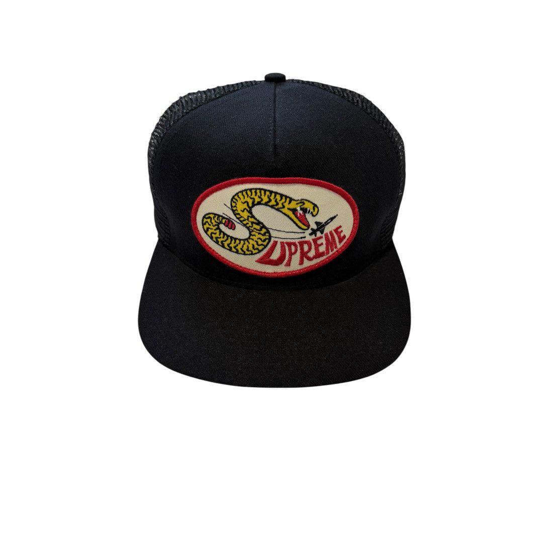 Starter × Supreme Used FW13 Supreme Starter Banner 5-Panel Black A