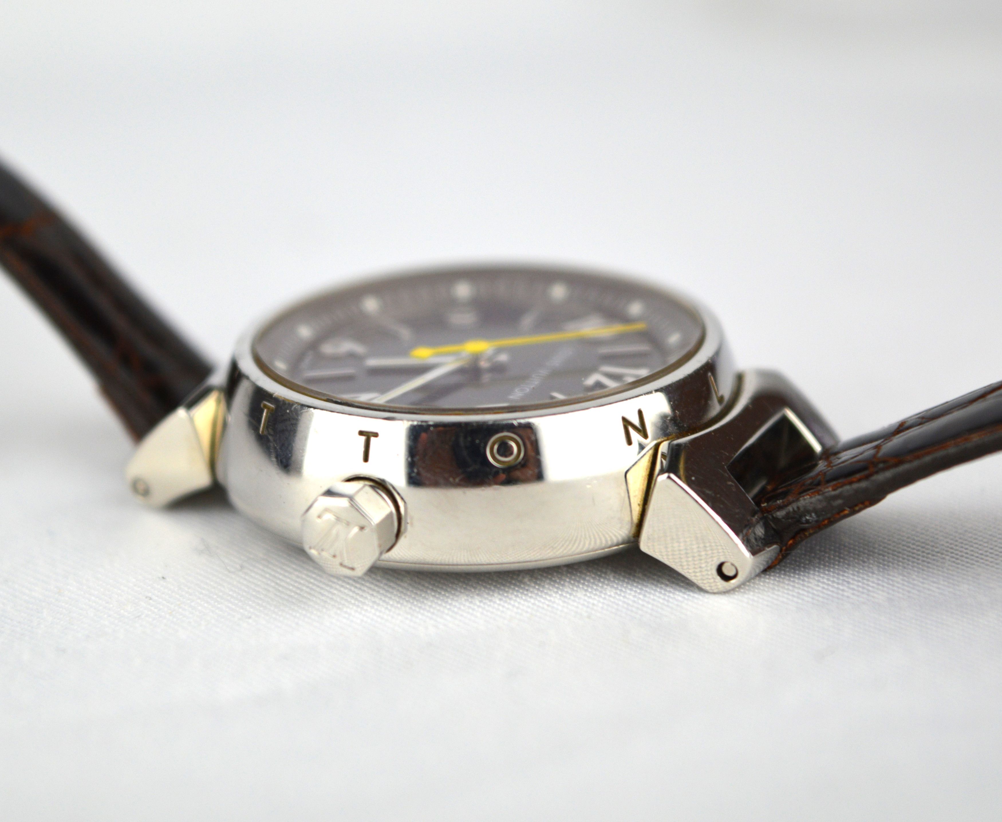 Louis Vuitton LOUIS VUITTON TAMBOUR WATCH FULL SET Size ONE SIZE - 6 Thumbnail