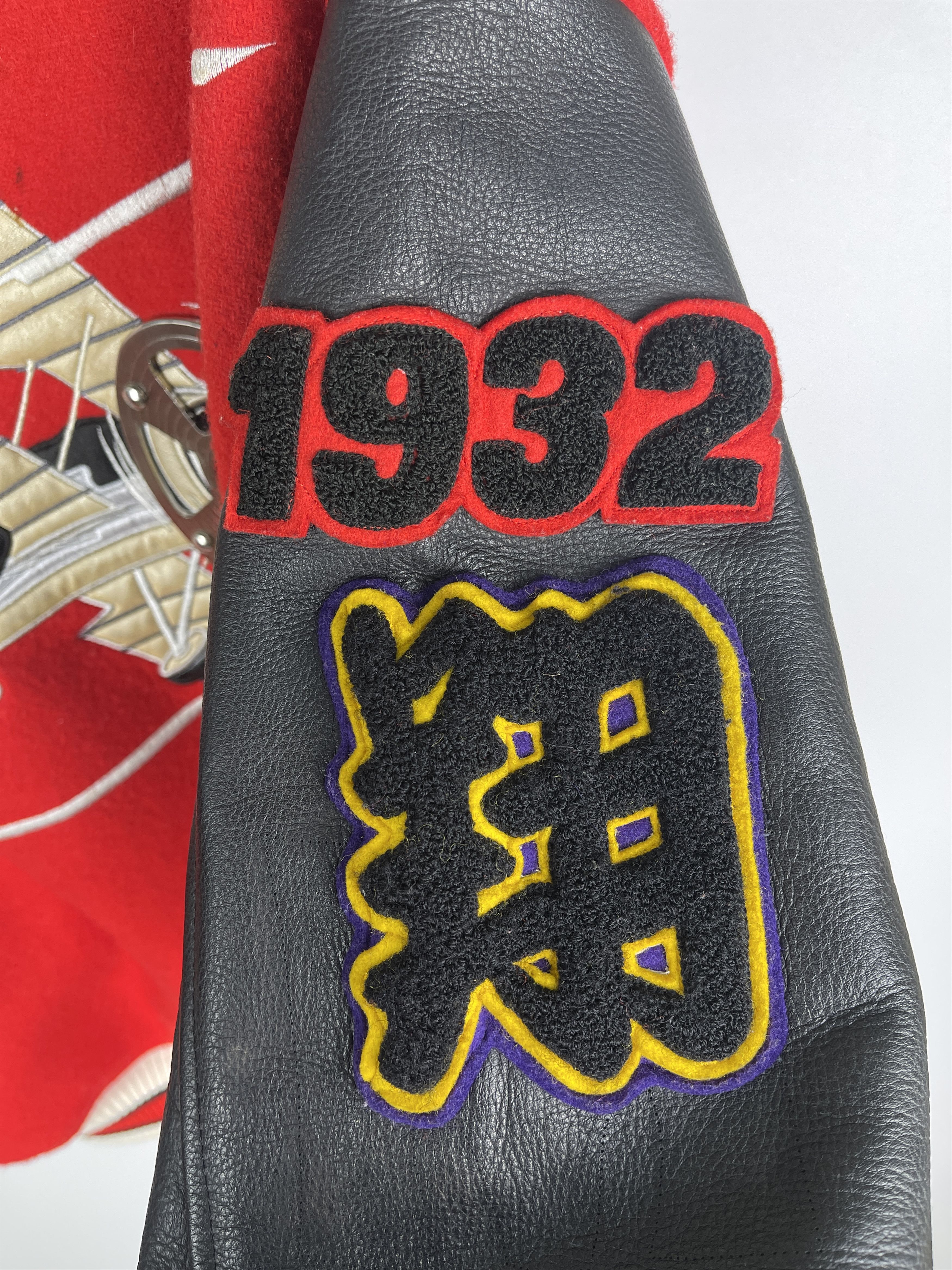 Kansai Yamamoto Kansai Yamamoto 1990's Kamikaze Varsity Jacket Size US L / EU 52-54 / 3 - 6 Thumbnail