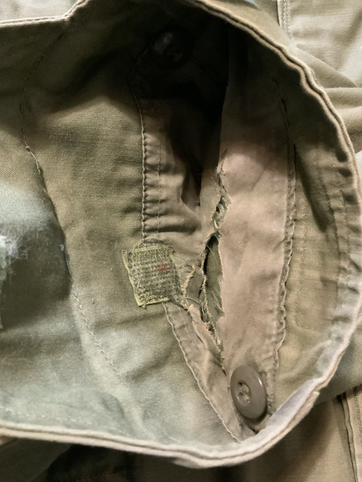 Vintage 70s Winfield M65 US Military Vietnam War Era Field Jacket Size US M / EU 48-50 / 2 - 9 Thumbnail