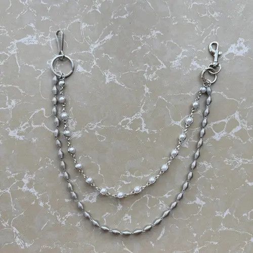 Jewelry Double Layered Wallet Chain Size ONE SIZE - 5 Thumbnail