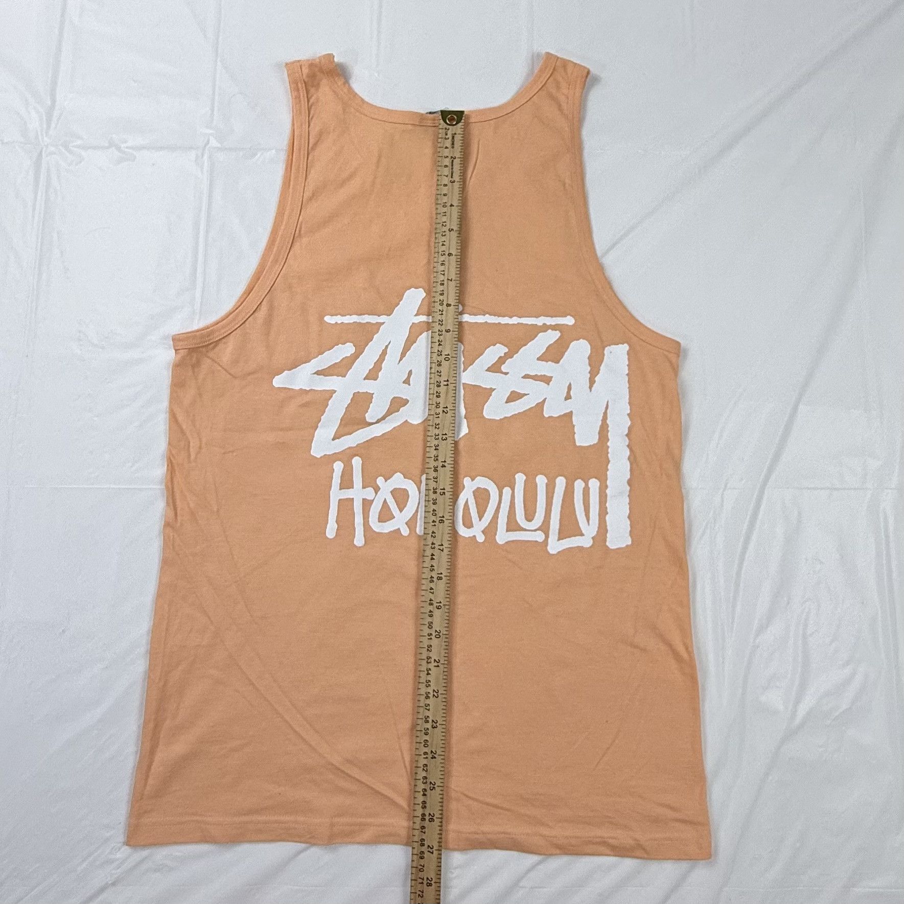 Stussy Stussy Honolulu Tank Top Mens Medium Sleeveless Shirt Cotton Size US M / EU 48-50 / 2 - 3 Thumbnail