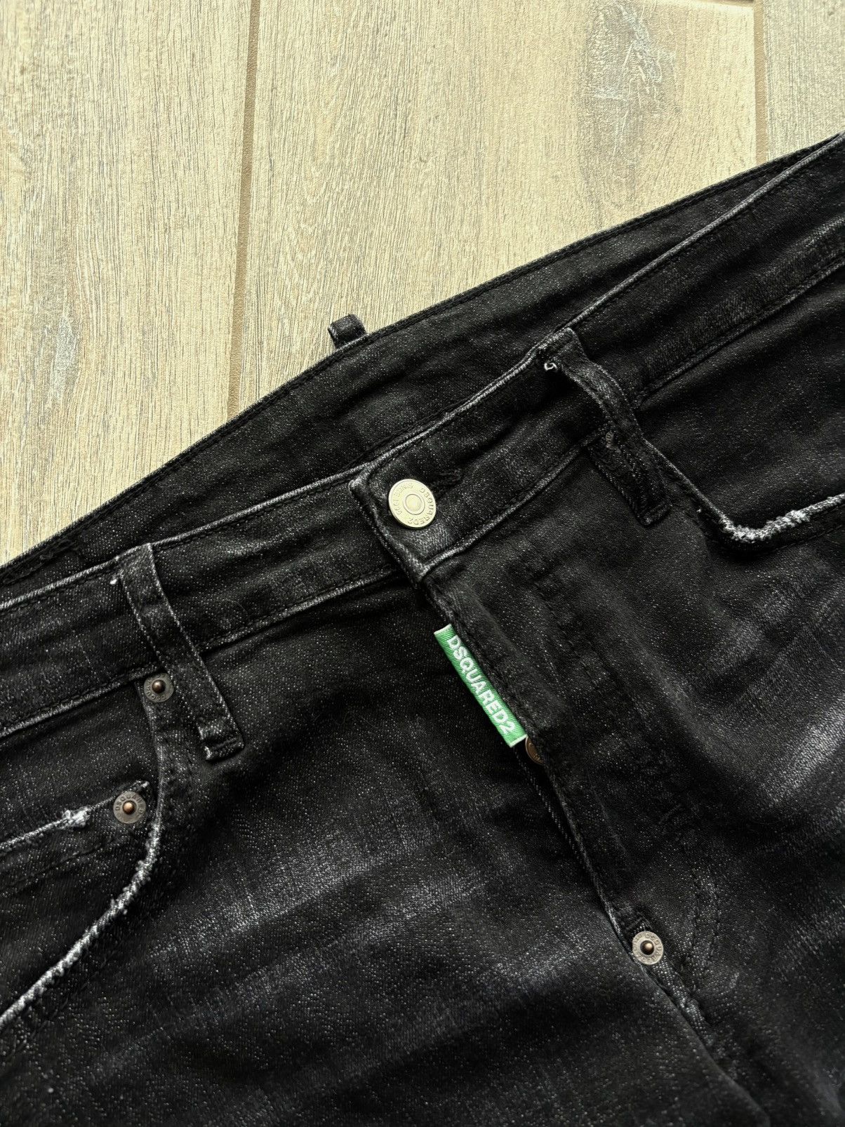 Dsquared2 Dsquared2 Skater Jeans Black Size 44 Distressed Designer Size US 30 / EU 46 - 3 Thumbnail