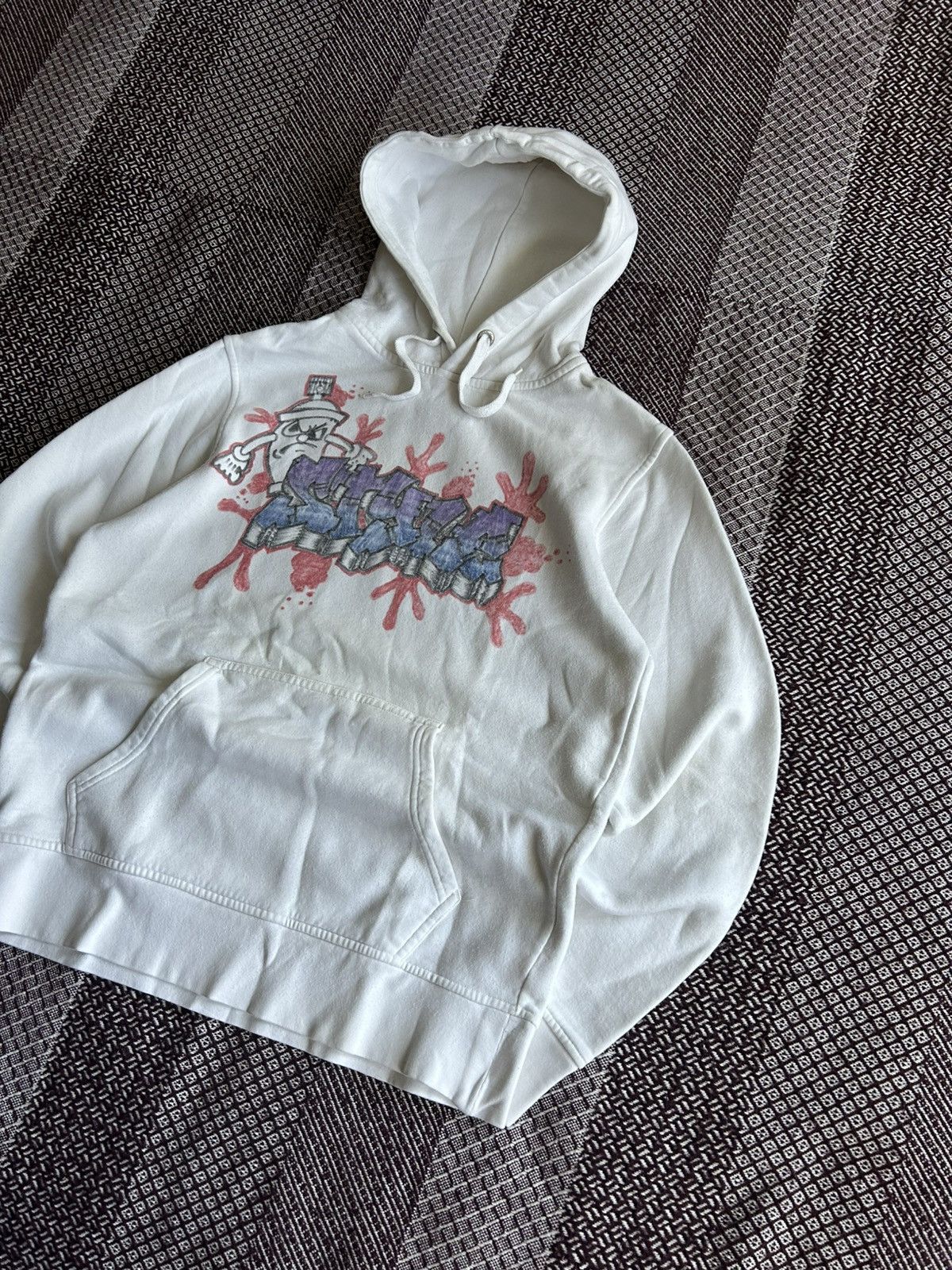 Angelo Litrico Vintage Angelo Litrico Graphic Hoodie Streetwear Style Sz L Size US L / EU 52-54 / 3 - 2 Thumbnail