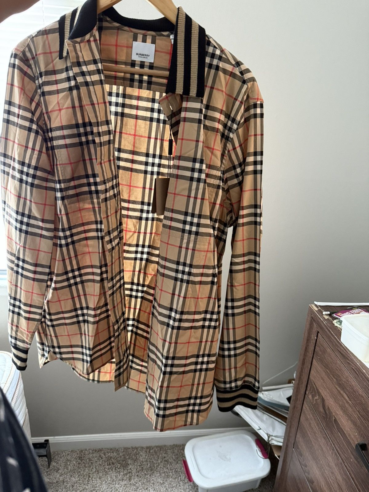Burberry Burberry button up Size US M / EU 48-50 / 2 - 2 Thumbnail