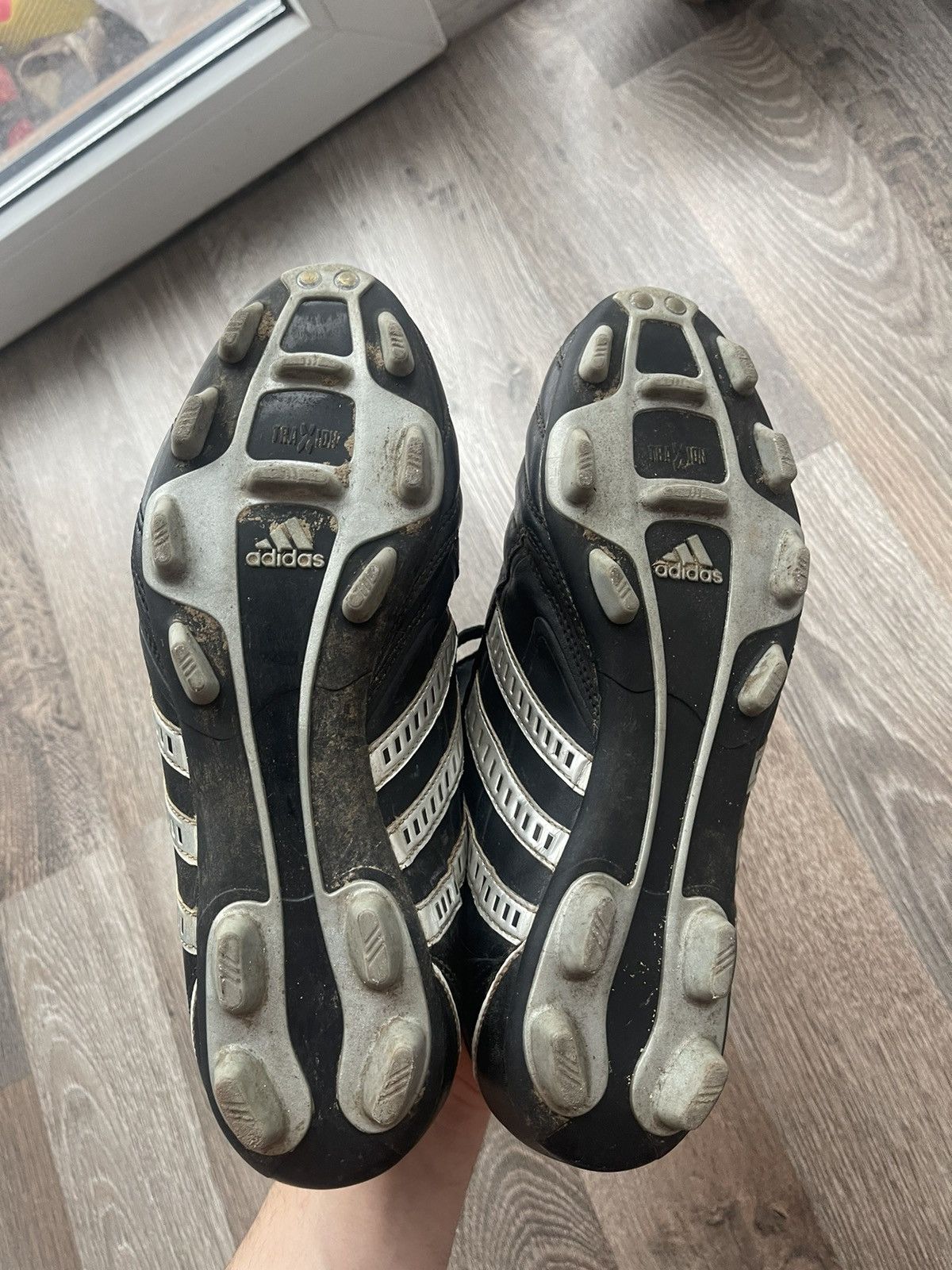 Adidas × Vintage Adidas Traxion Firm Ground Football Cleats Vintage Very Rare Size US 8 / EU 41 - 6 Thumbnail