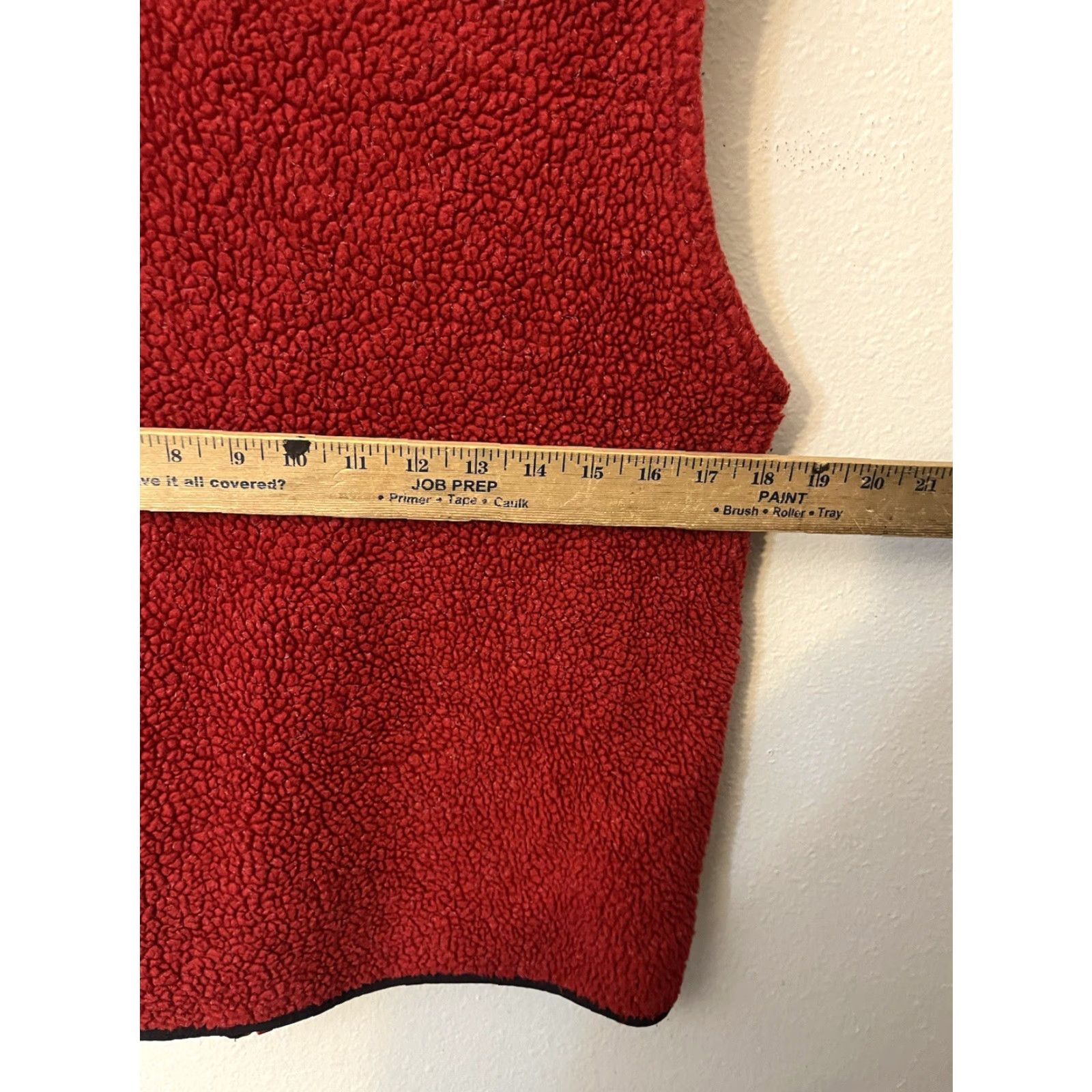 Lands' End VINTAGE Lands' End Fleece Vest Womens S 6-8 Red Zip Pockets USA 90s Vest Women Red Pockets Zip 90s Lands' End VINTAGE Size S / US 4 / IT 40 - 4 Thumbnail