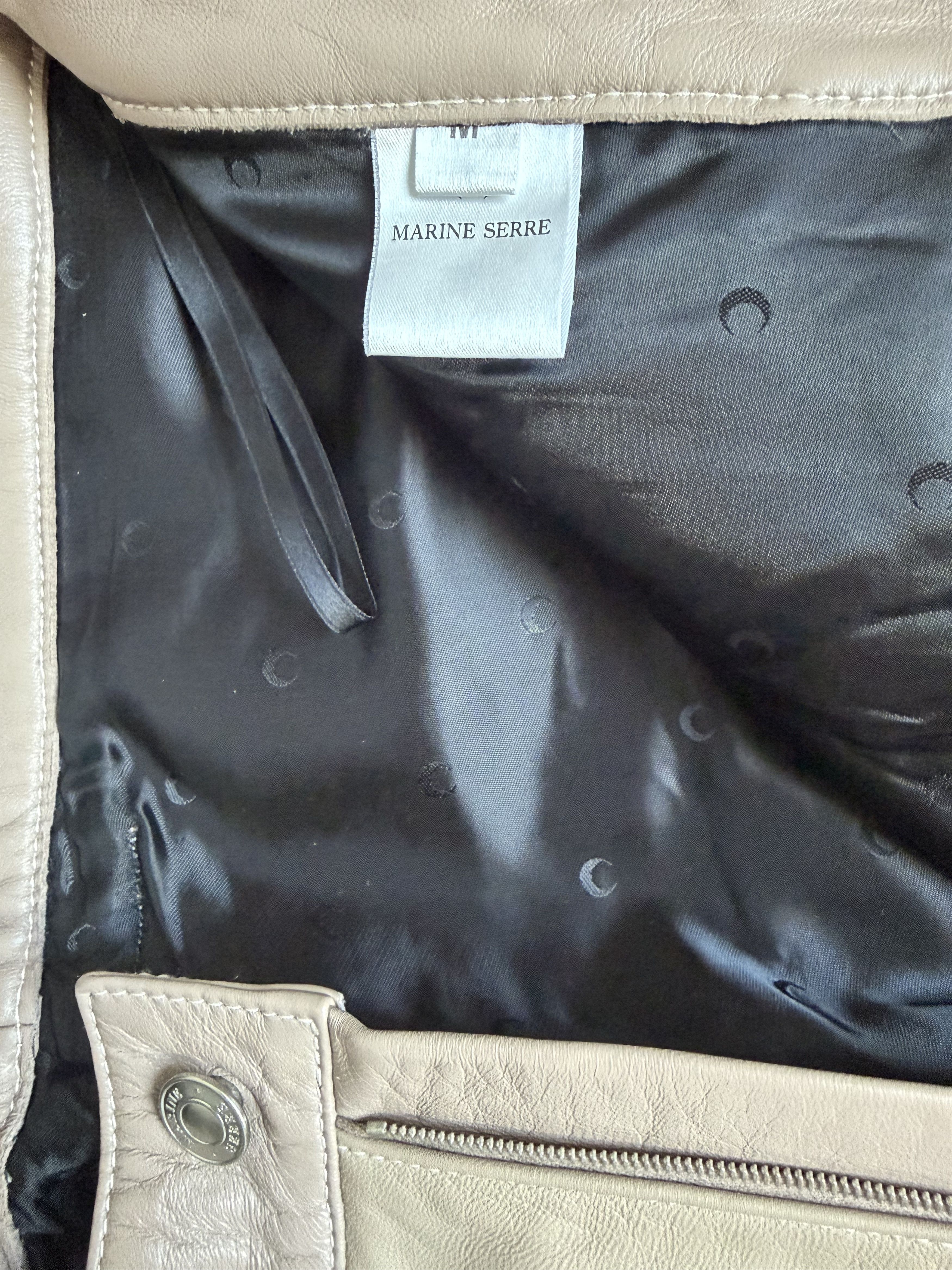 Marine Serre Marine Serre leather pants Size US 31 - 6 Thumbnail