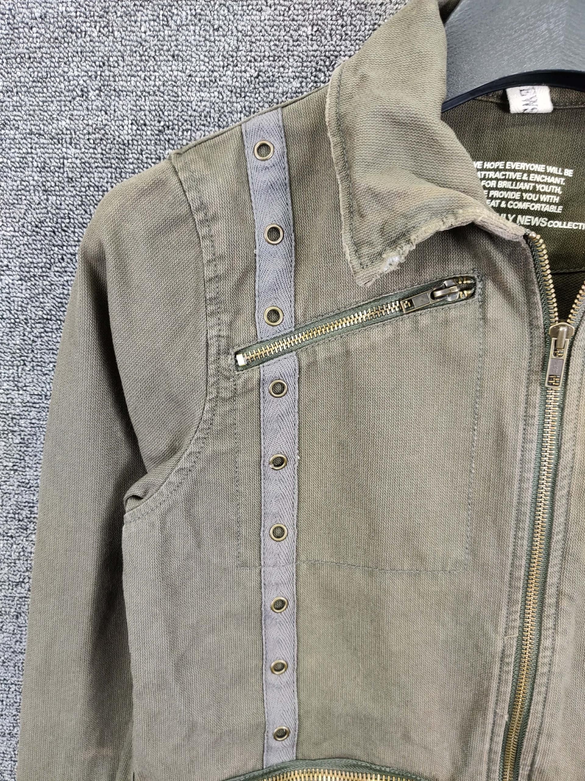 Japanese Brand Daily News Bondage Gothic Jacket Size US M / EU 48-50 / 2 - 7 Thumbnail