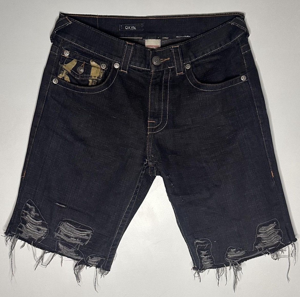 True Religion Upcycled True Religon Shorts Size US 32 / EU 48 - 2 Thumbnail
