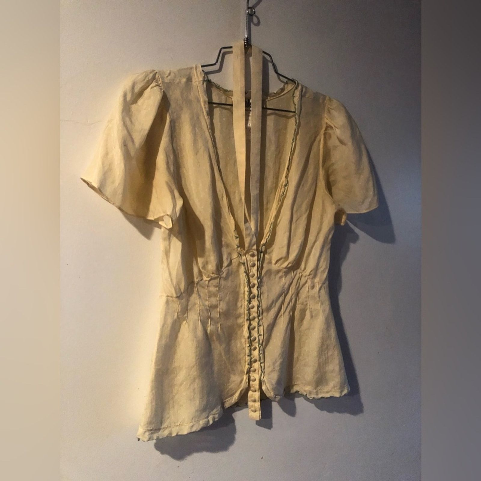 Chloe Vintage Chloe silk top low cut Buur toned with neck wrap Size S / US 4 / IT 40 - 3 Thumbnail