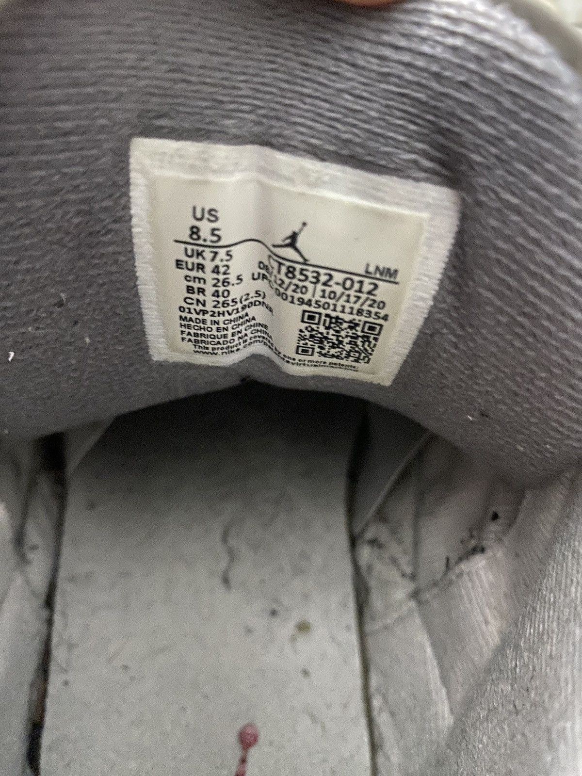 Designer × Jordan Brand Jordan 3 Retro Cool Grey (2021) Size US 8.5 / EU 41-42 - 16 Thumbnail