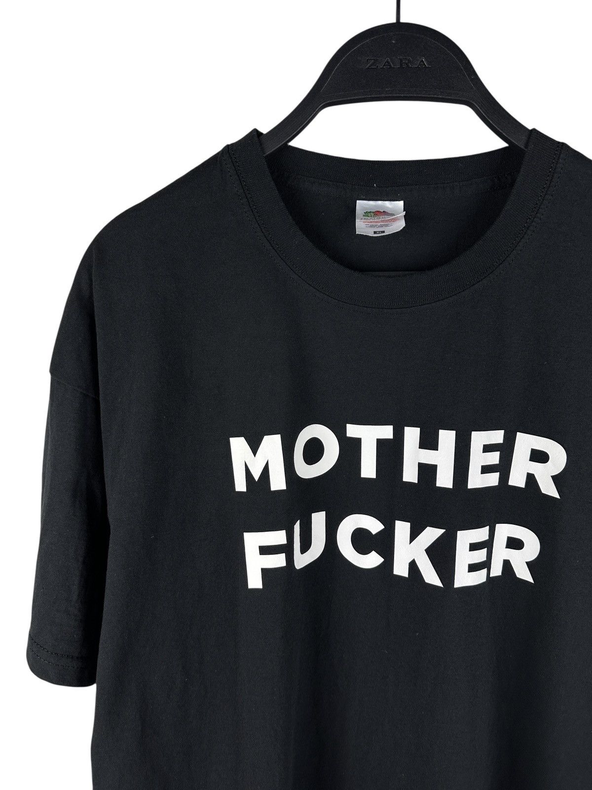 Other “Mother Fucker” Bold Statement Graphic Print T-Shirt Black Size US XL / EU 56 / 4 - 2 Thumbnail