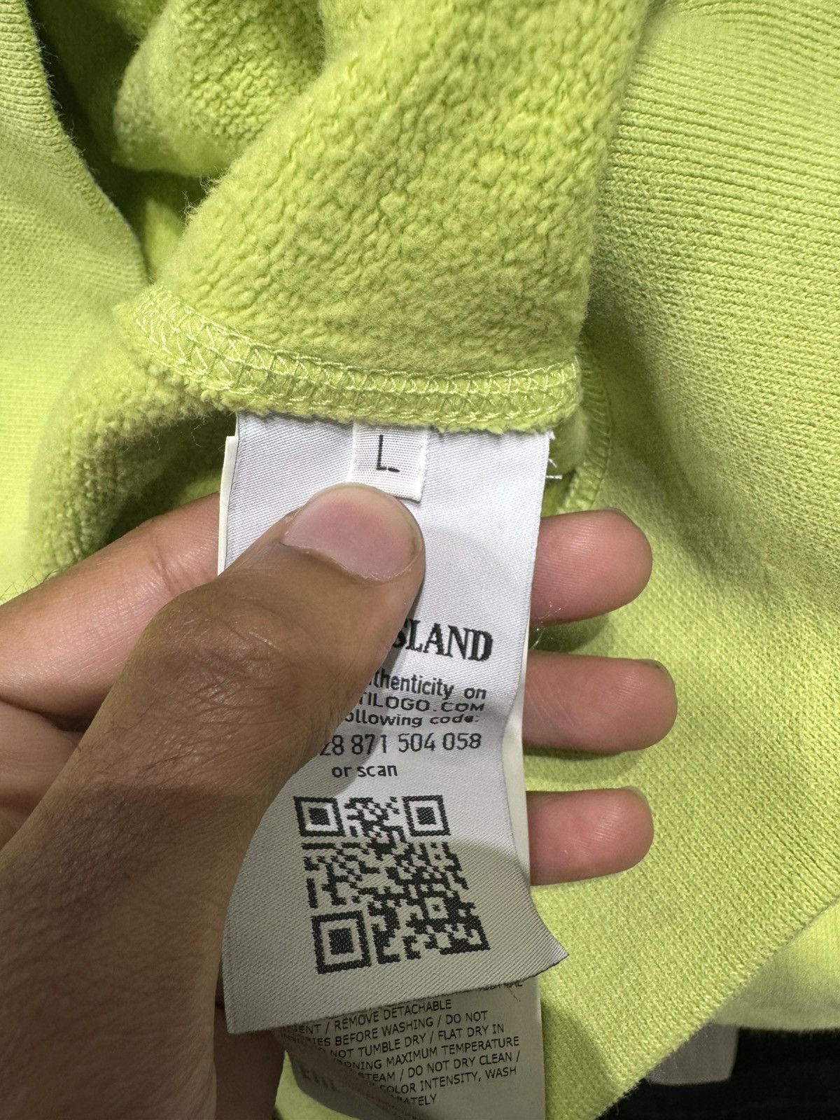 Stone Island Stone Island Hoodie Size US L / EU 52-54 / 3 - 5 Thumbnail