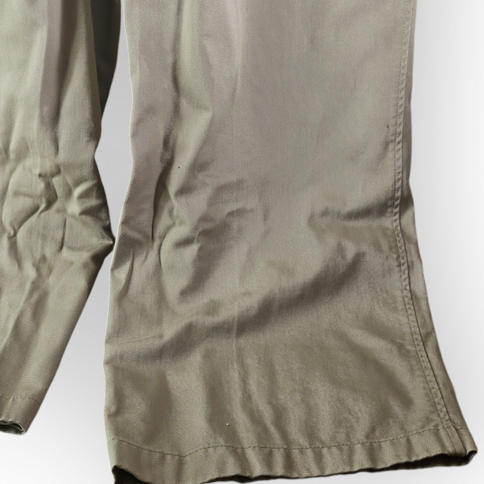 Duluth Trading Company Duluth Trading Co Men's Tan Khaki Pleated Pants Size 44x32 Size US 44 / EU 60 - 3 Thumbnail