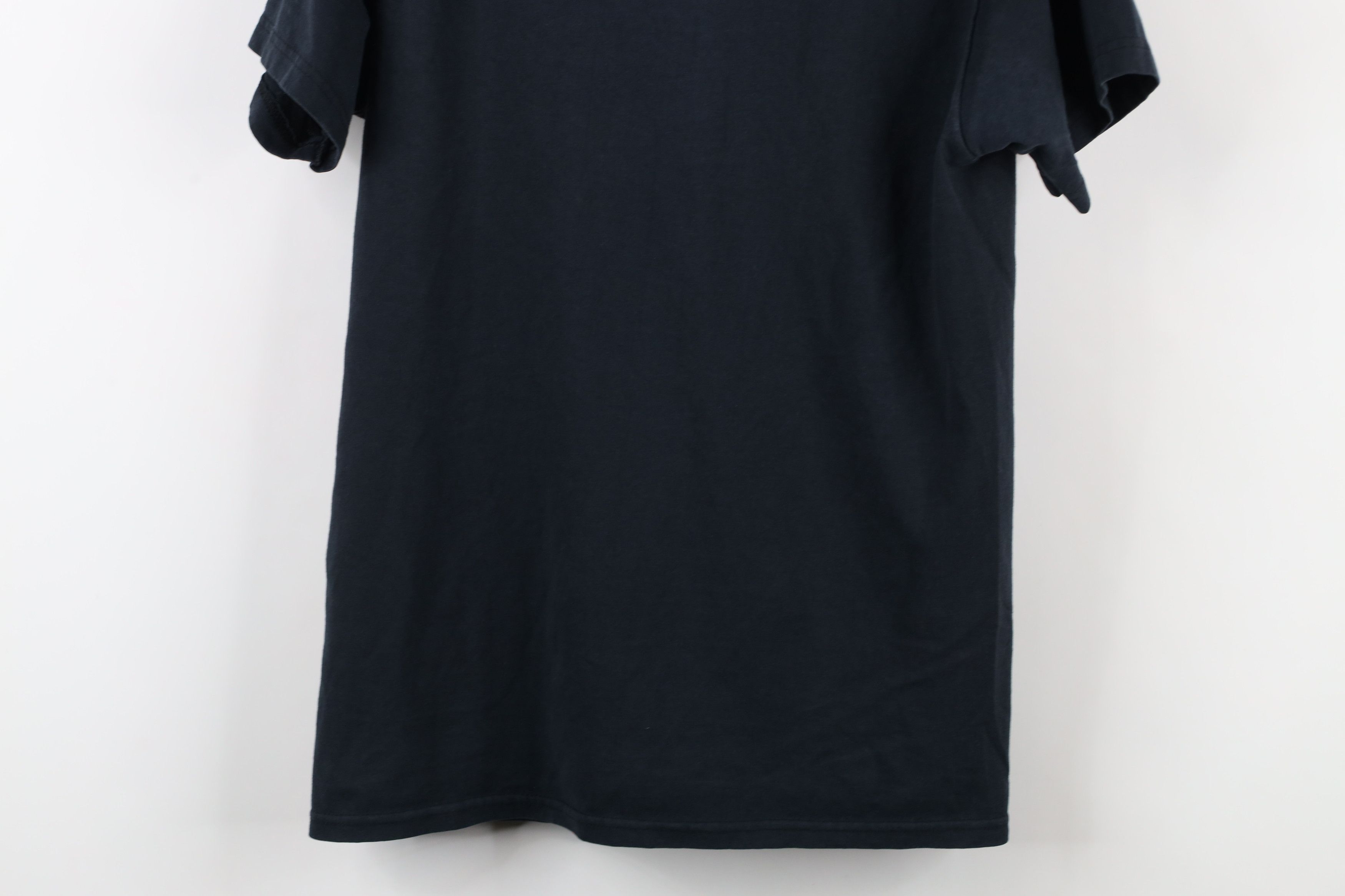 Vintage Vintage 90s Streetwear Blank Short Sleeve T-Shirt Black Size US S / EU 44-46 / 1 - 3 Thumbnail