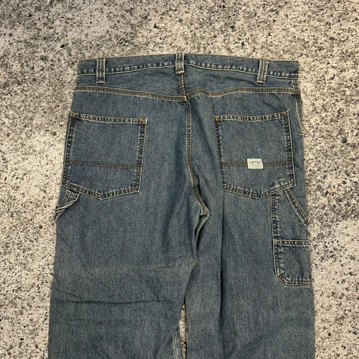 Levi's × Vintage VINTAGE LEVI'S BAGGY WIDE LEG CARPENTER DENIM SKATER JEANS Size US 38 / EU 54 - 7 Thumbnail