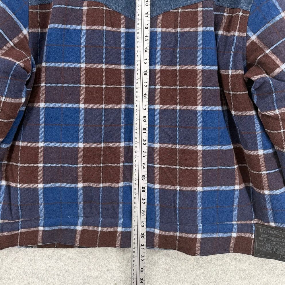 Levi's NWT Levi's Webster Western Crandle Plaid Allspice Puffer Size US XXL / EU 58 / 5 - 11 Thumbnail