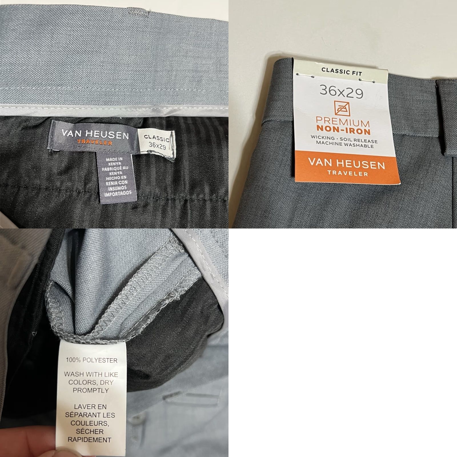 Van Heusen Van Heusen Men’s Pants Shirt Dress Pants? Size US 36 / EU 52 - 8 Thumbnail